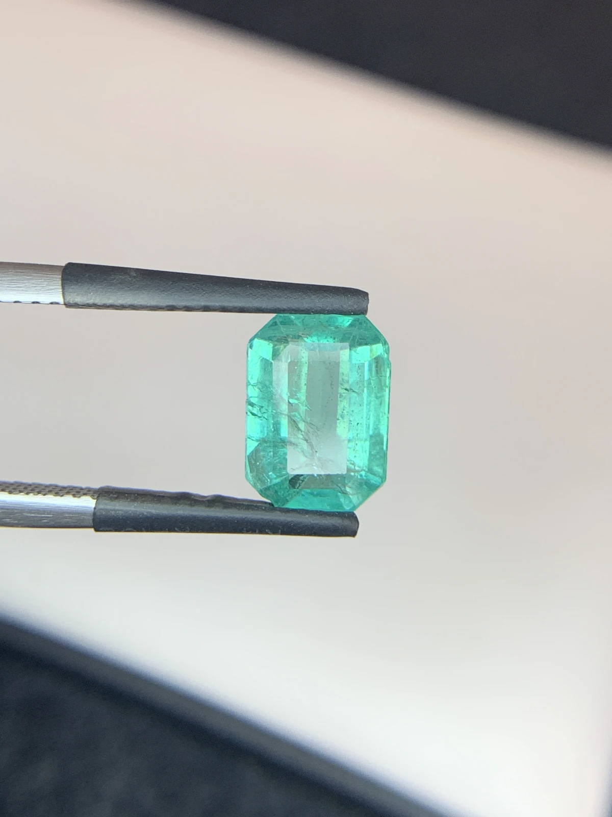 ICA GemLab Certified 2.33 Carat Natural Green Emerald Octagonal Shape Loose Gemstone from Zambia