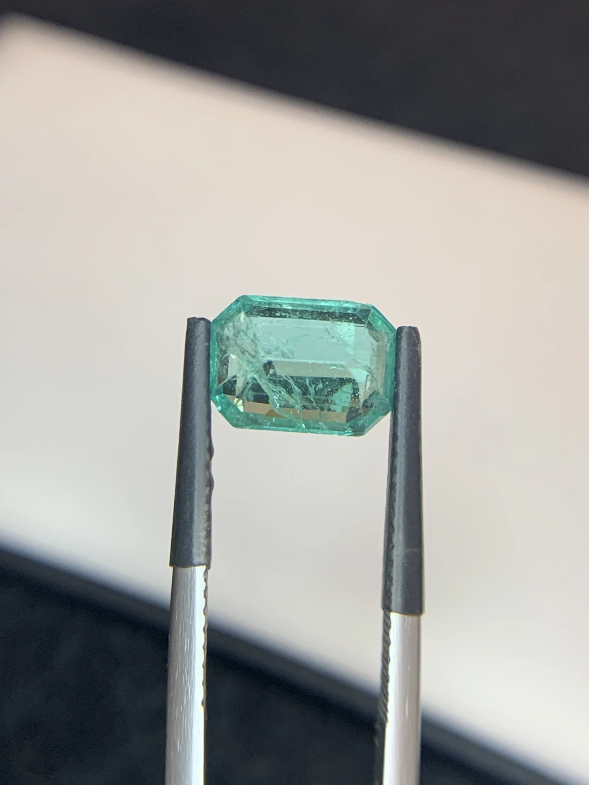 ICA GemLab Certified 2.33 Carat Natural Green Emerald Octagonal Shape Loose Gemstone from Zambia