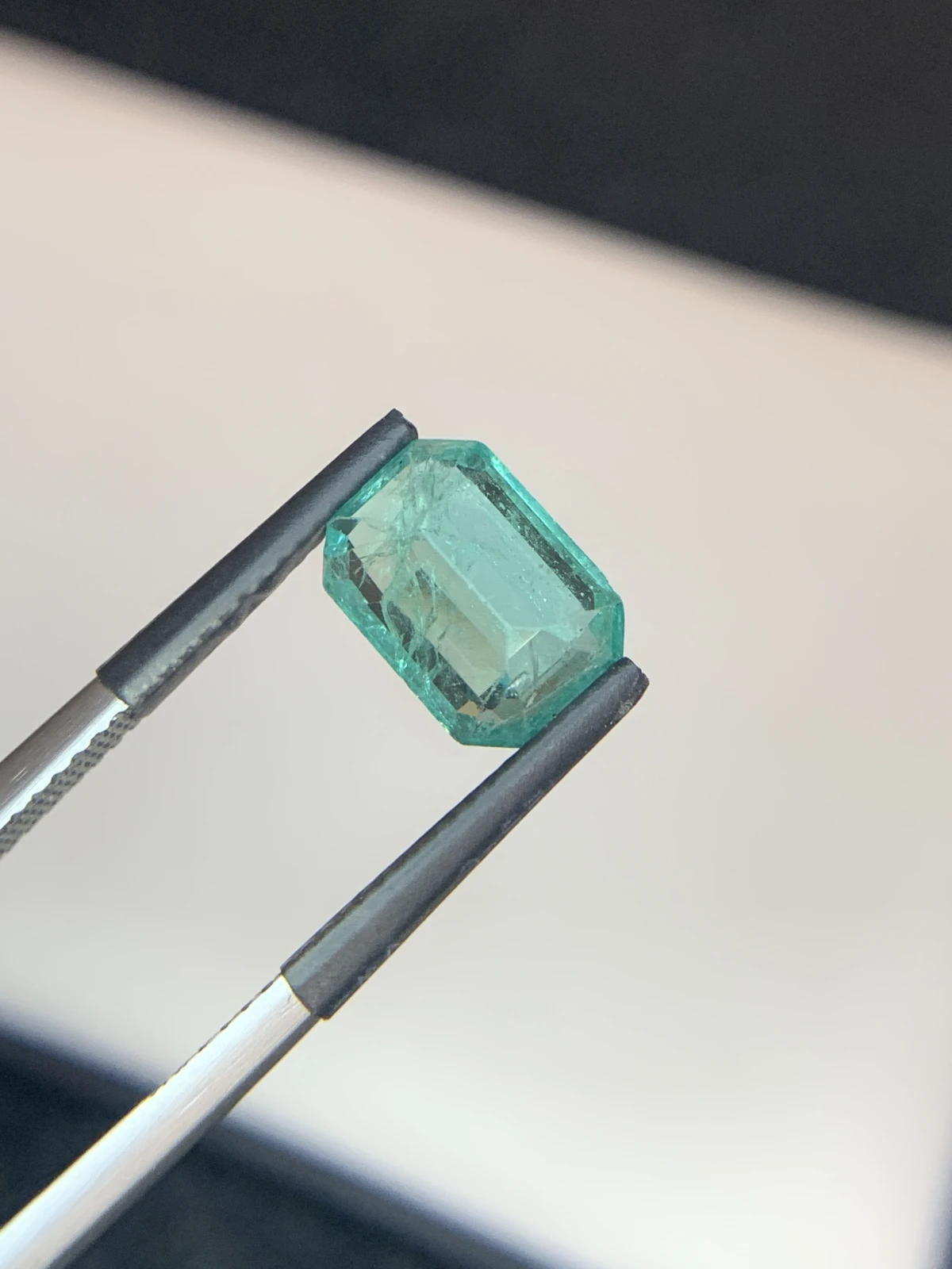 ICA GemLab Certified 2.33 Carat Natural Green Emerald Octagonal Shape Loose Gemstone from Zambia