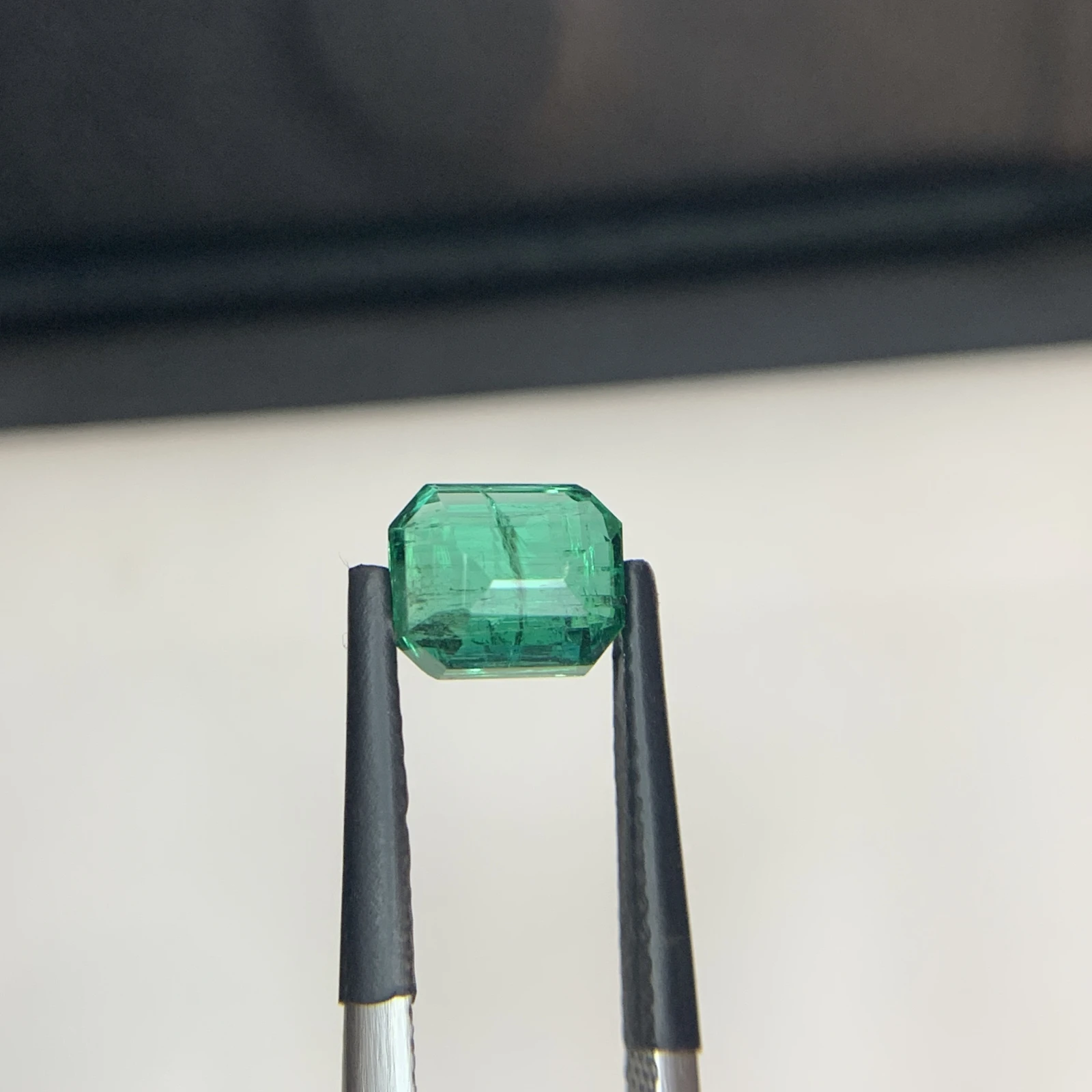 IGI Certified 1.78 ct Natural Panjshir Emerald Octagon Shape Loose Gemstone from Afghanistan