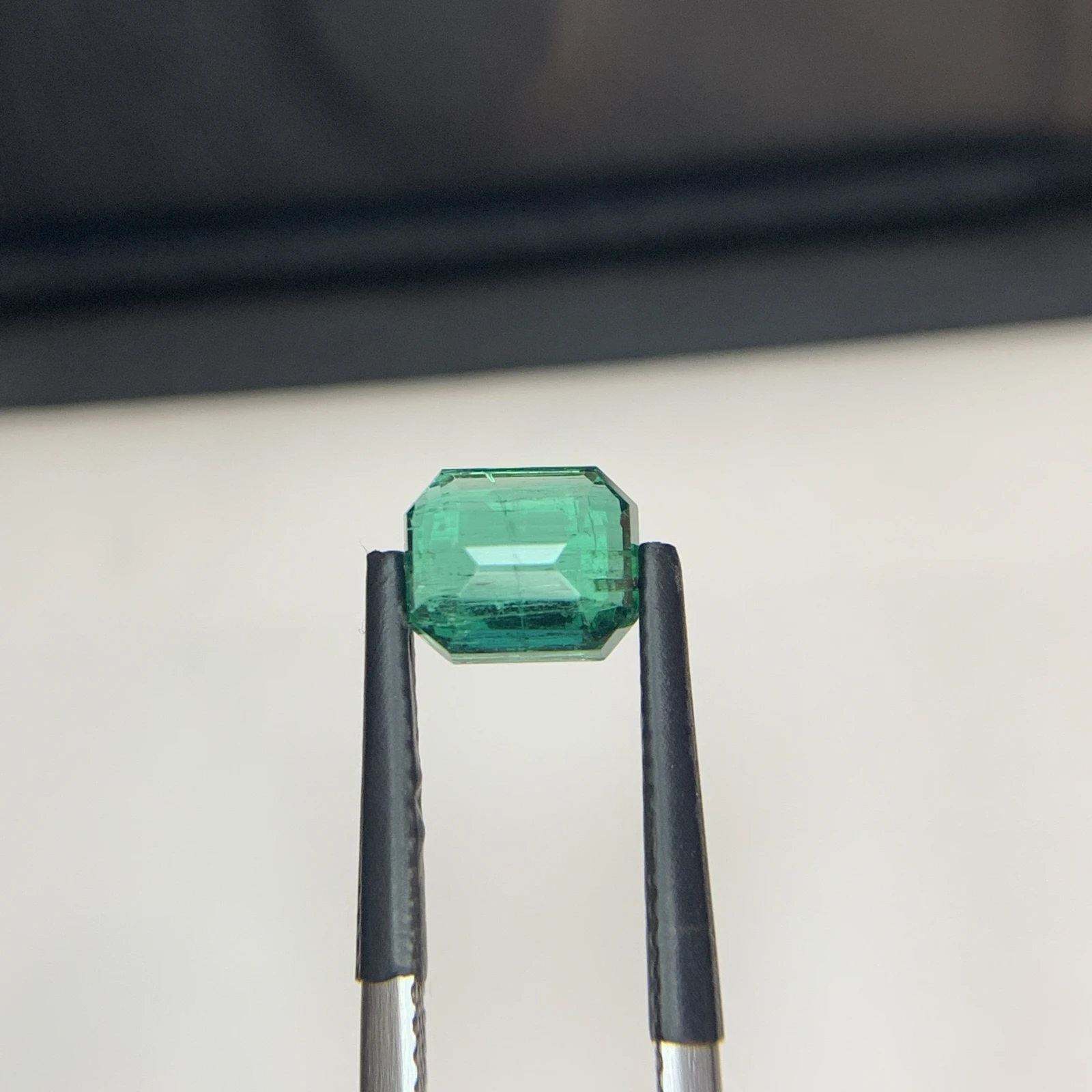 IGI Certified 1.78 ct Natural Panjshir Emerald Octagon Shape Loose Gemstone from Afghanistan
