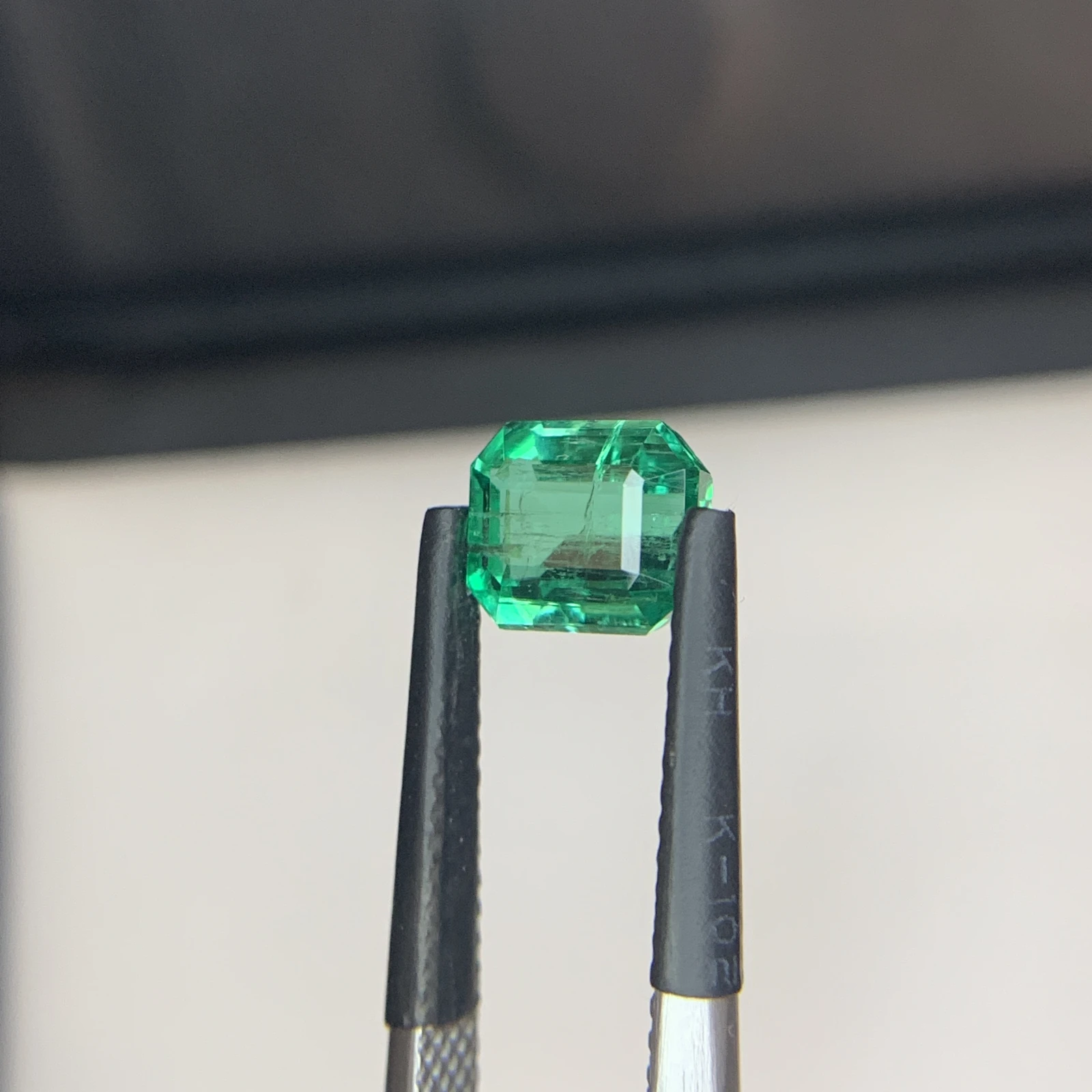 IGI Certified 1.78 ct Natural Panjshir Emerald Octagon Shape Loose Gemstone from Afghanistan