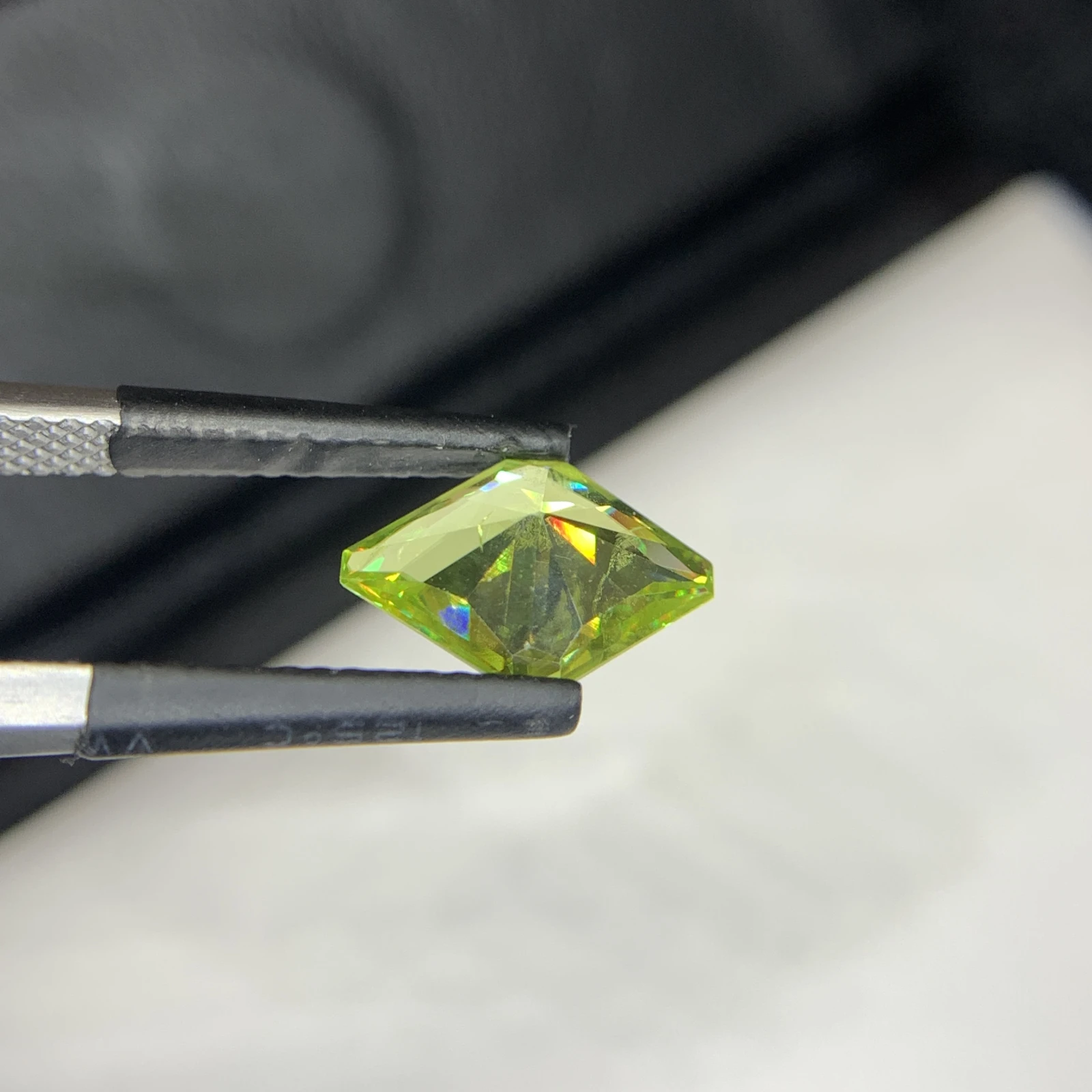 1.60 carat Natural Green Sphene Fancy Shape Loose Gemstone