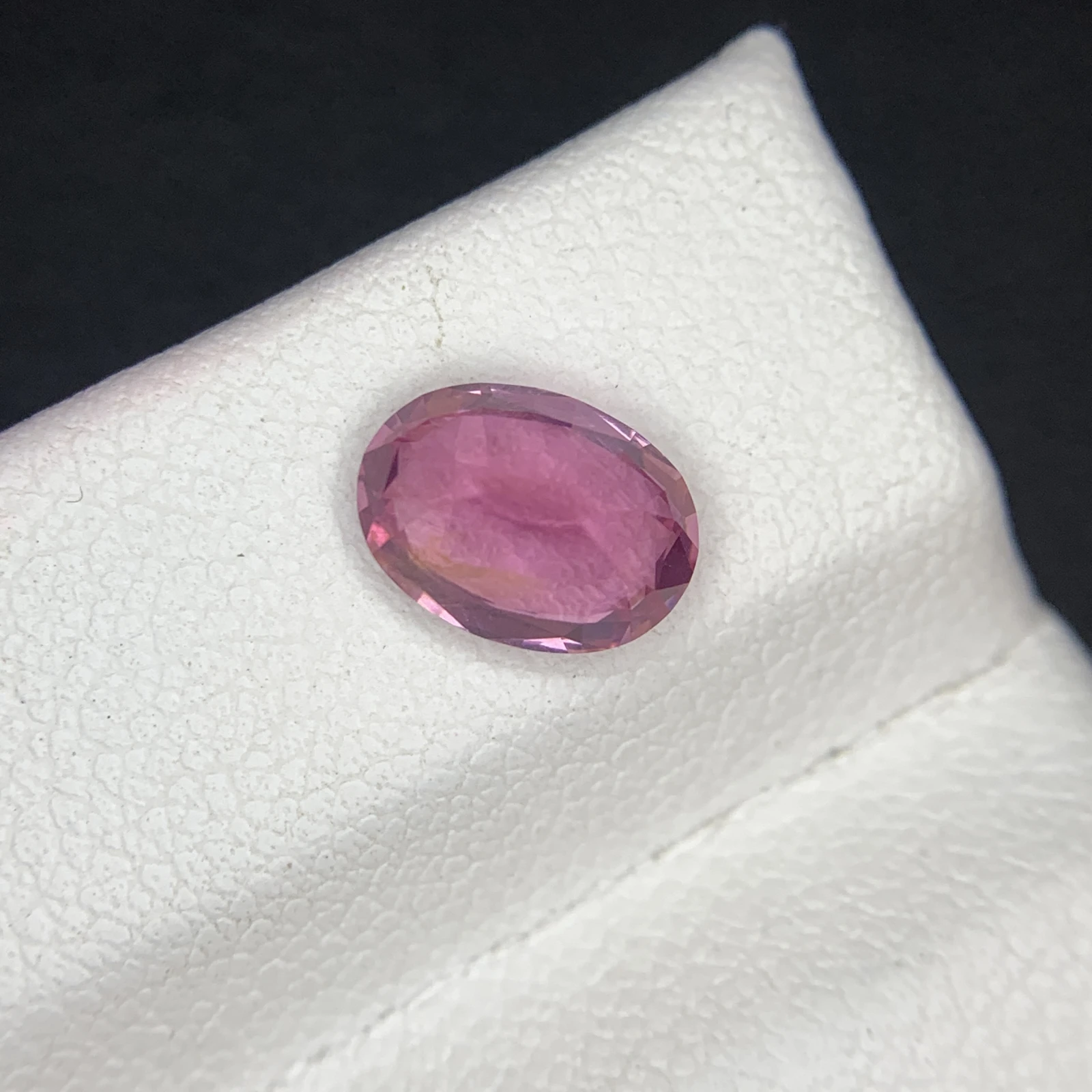 Natural Mahenge Pink Spinel 1.61 Carat Faceted Oval Shape Loose Gemstone