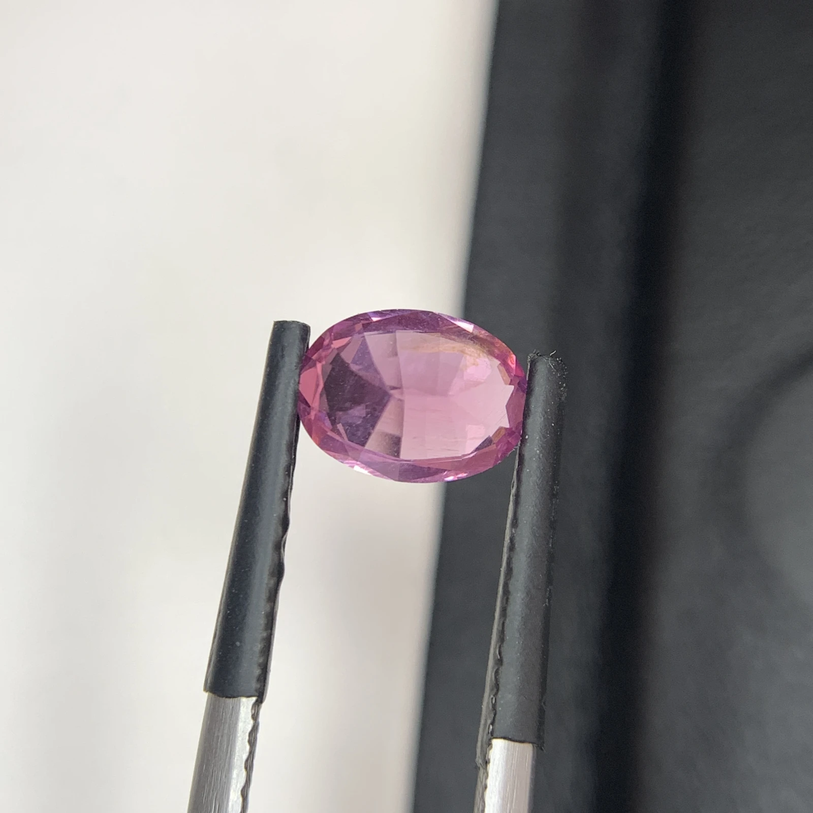 Natural Mahenge Pink Spinel 1.61 Carat Faceted Oval Shape Loose Gemstone