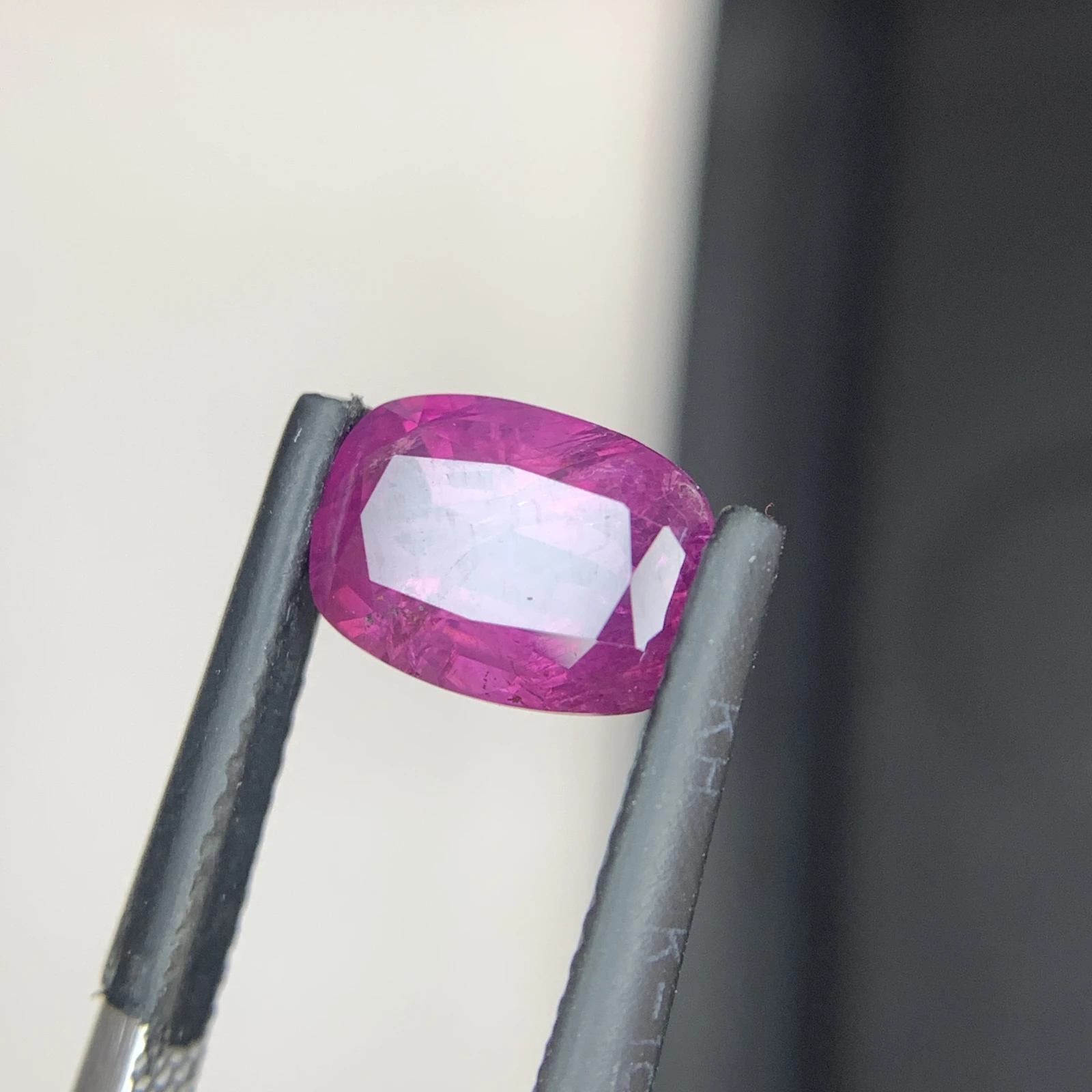 Natural Kashmir Sapphire 2.40 Carat Cushion Shape Faceted Loose Gemstone