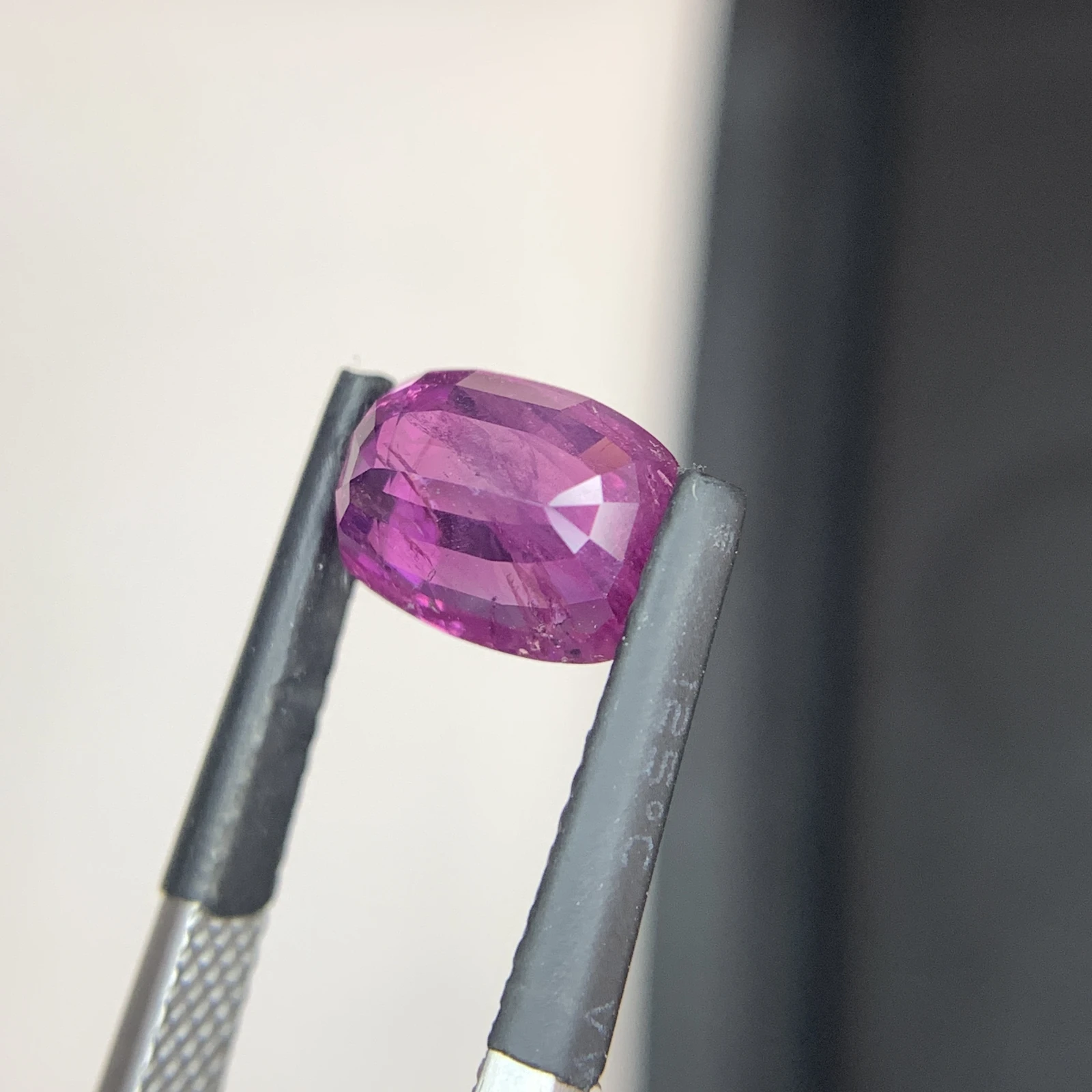 Natural Kashmir Sapphire 2.40 Carat Cushion Shape Faceted Loose Gemstone