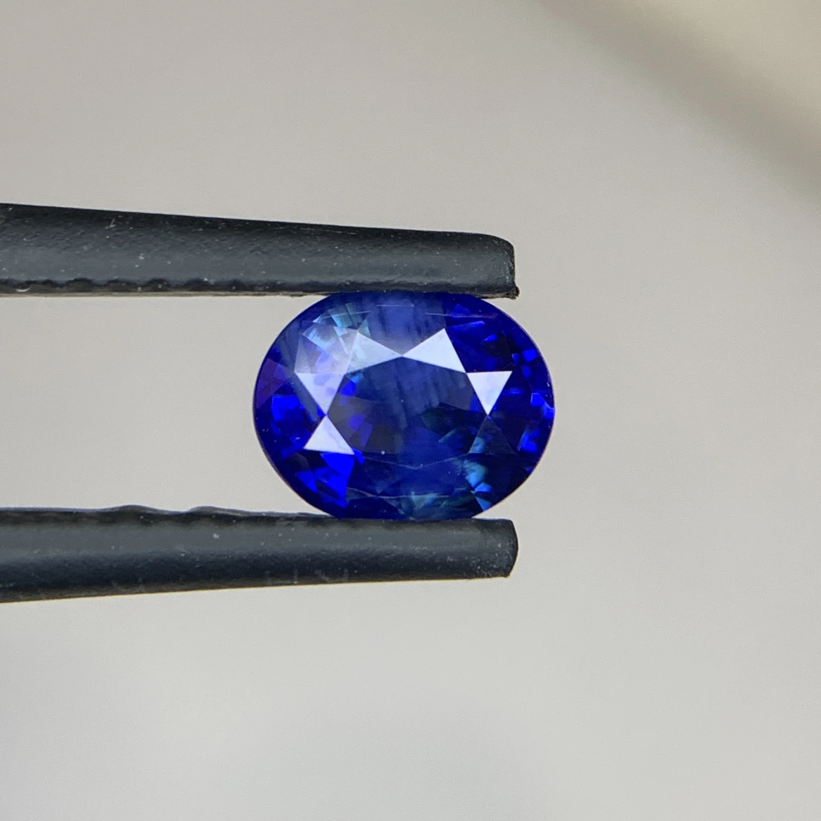 Natural Royal Blue Sapphire 1.26 carat Oval Shape Loose Gemstone Certified by GFCO