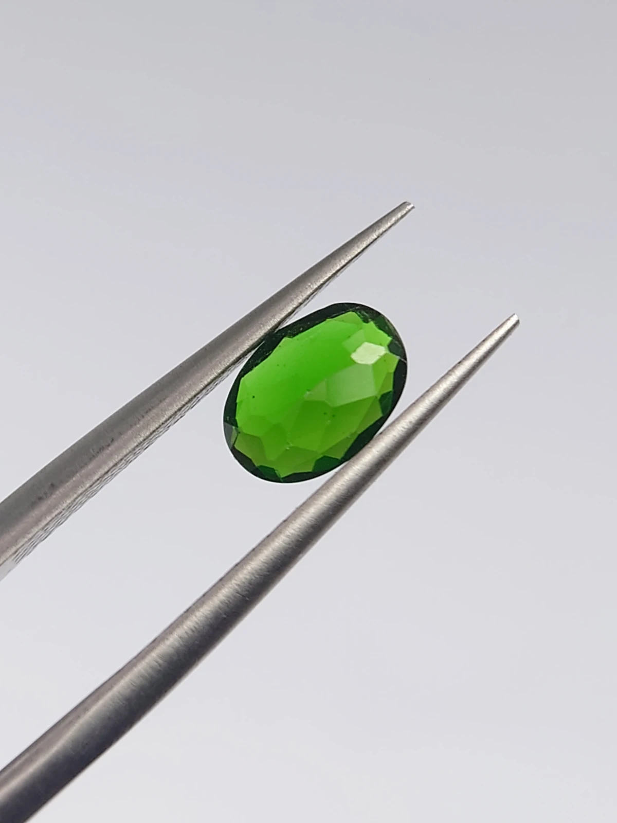 0.73ct Natural Oval Cut Chrome Diopside From Pakistan