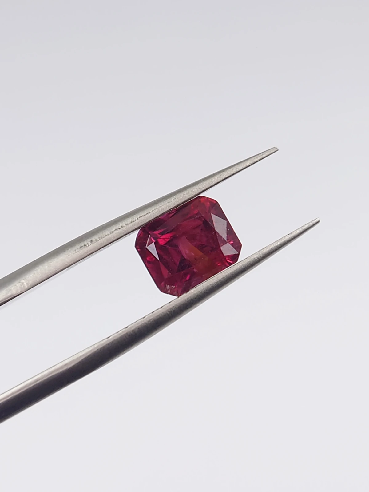 1.91 ct Natural Tanzania Malaya Garnet in Modified Cushion Cut