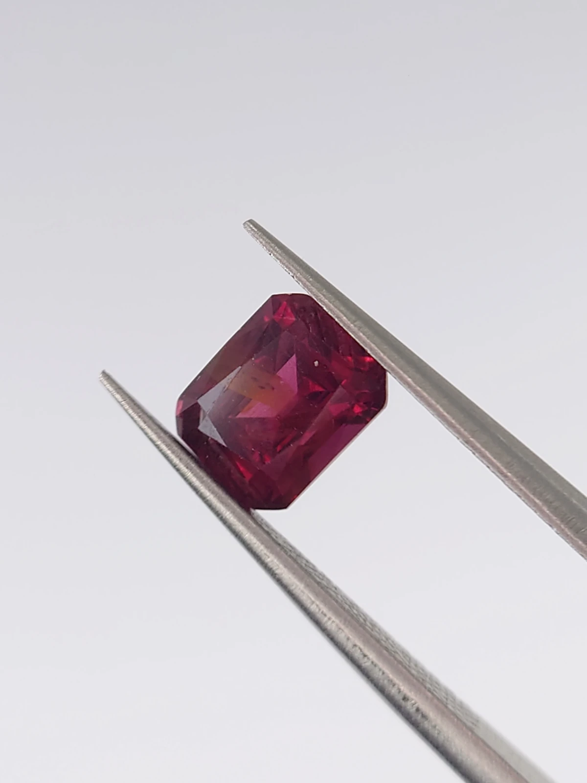 1.91 ct Natural Tanzania Malaya Garnet in Modified Cushion Cut