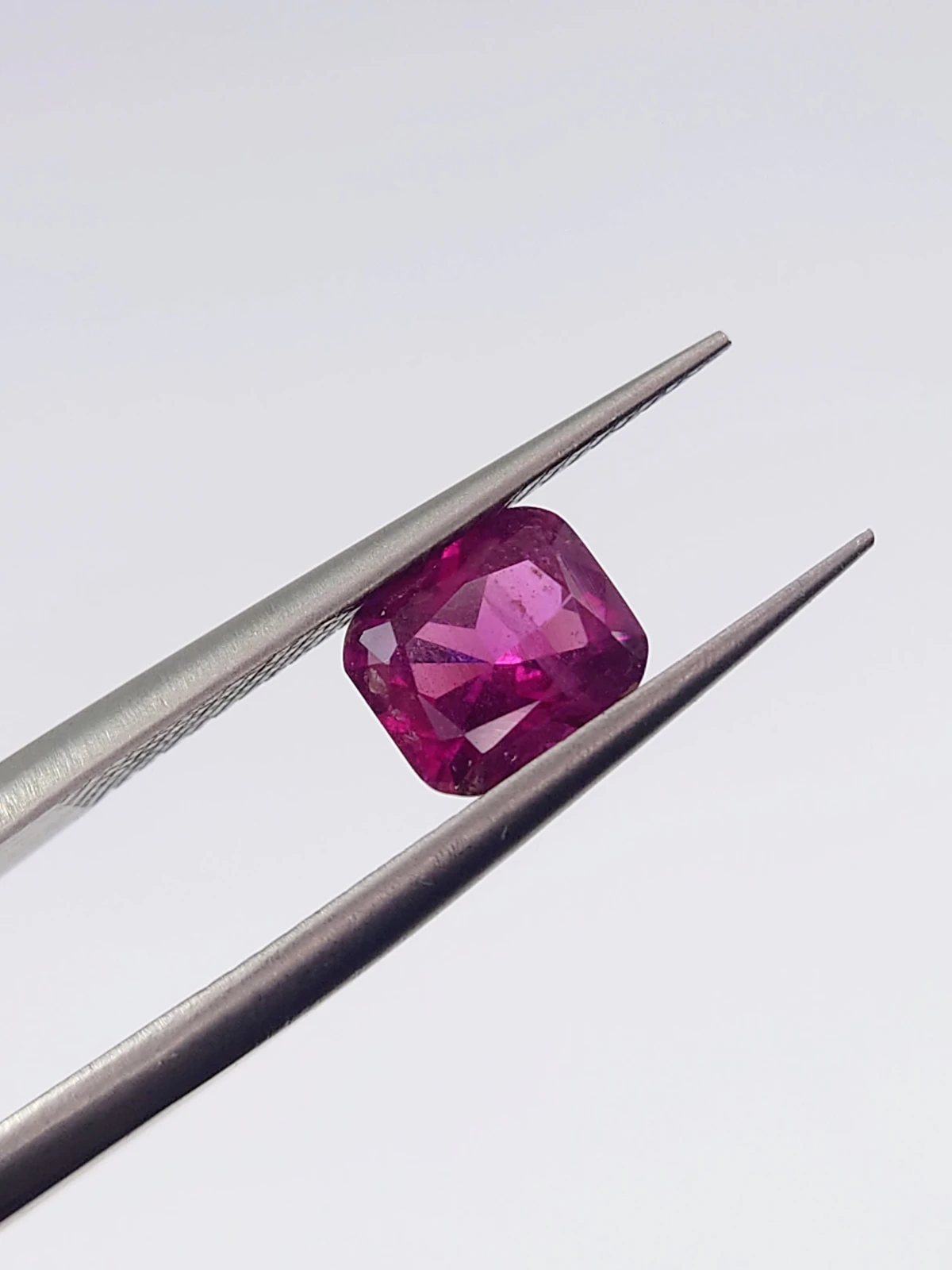 1.08ct Natural Malaya Garnet in Modified Cushion Cut from Tanzania