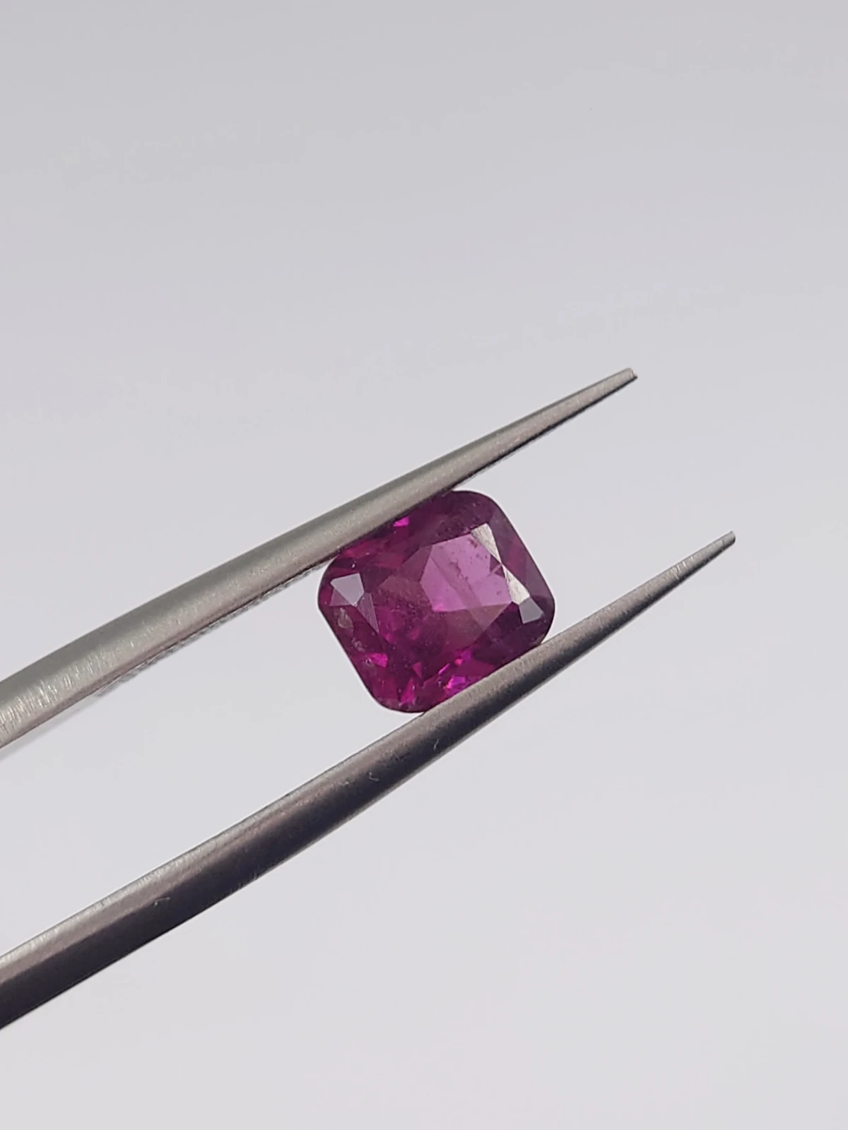 1.08ct Natural Malaya Garnet in Modified Cushion Cut from Tanzania