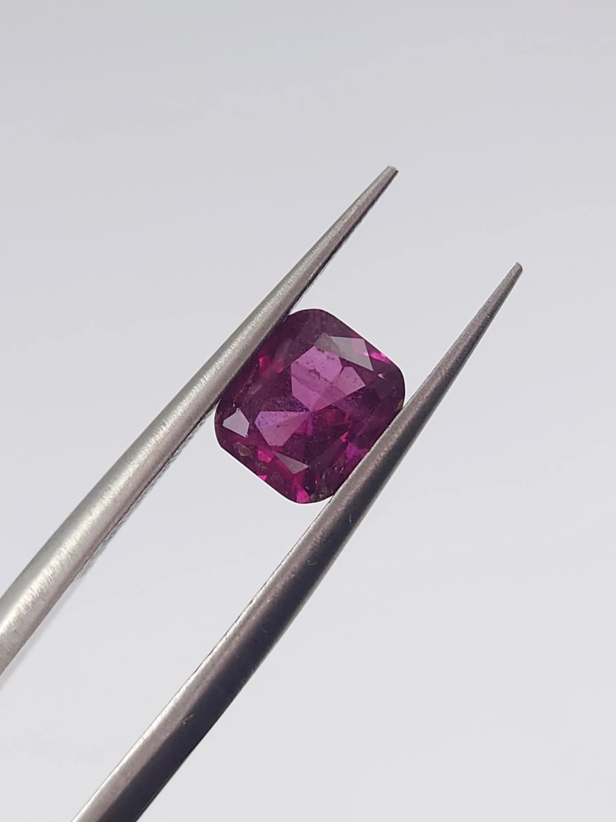 1.08ct Natural Malaya Garnet in Modified Cushion Cut from Tanzania