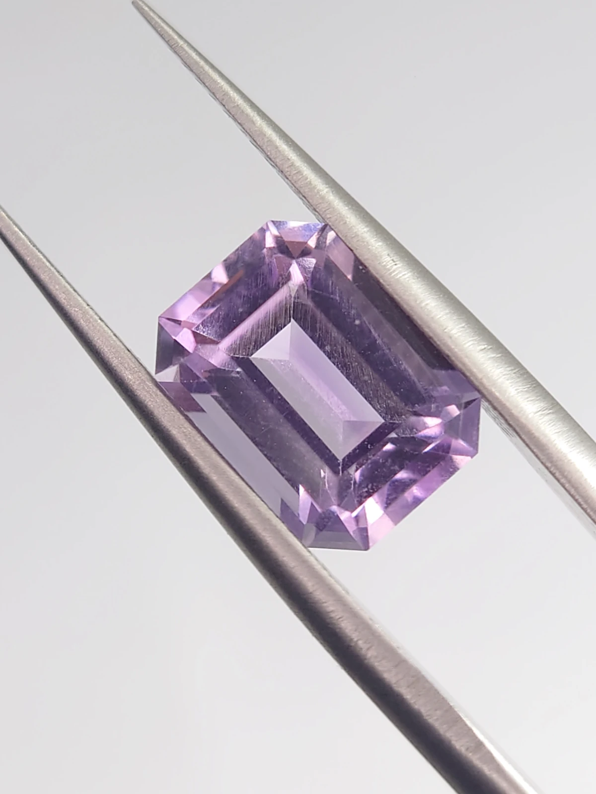 2.7ct Natural Amethyst Ascher Cut Loose From Nigeria