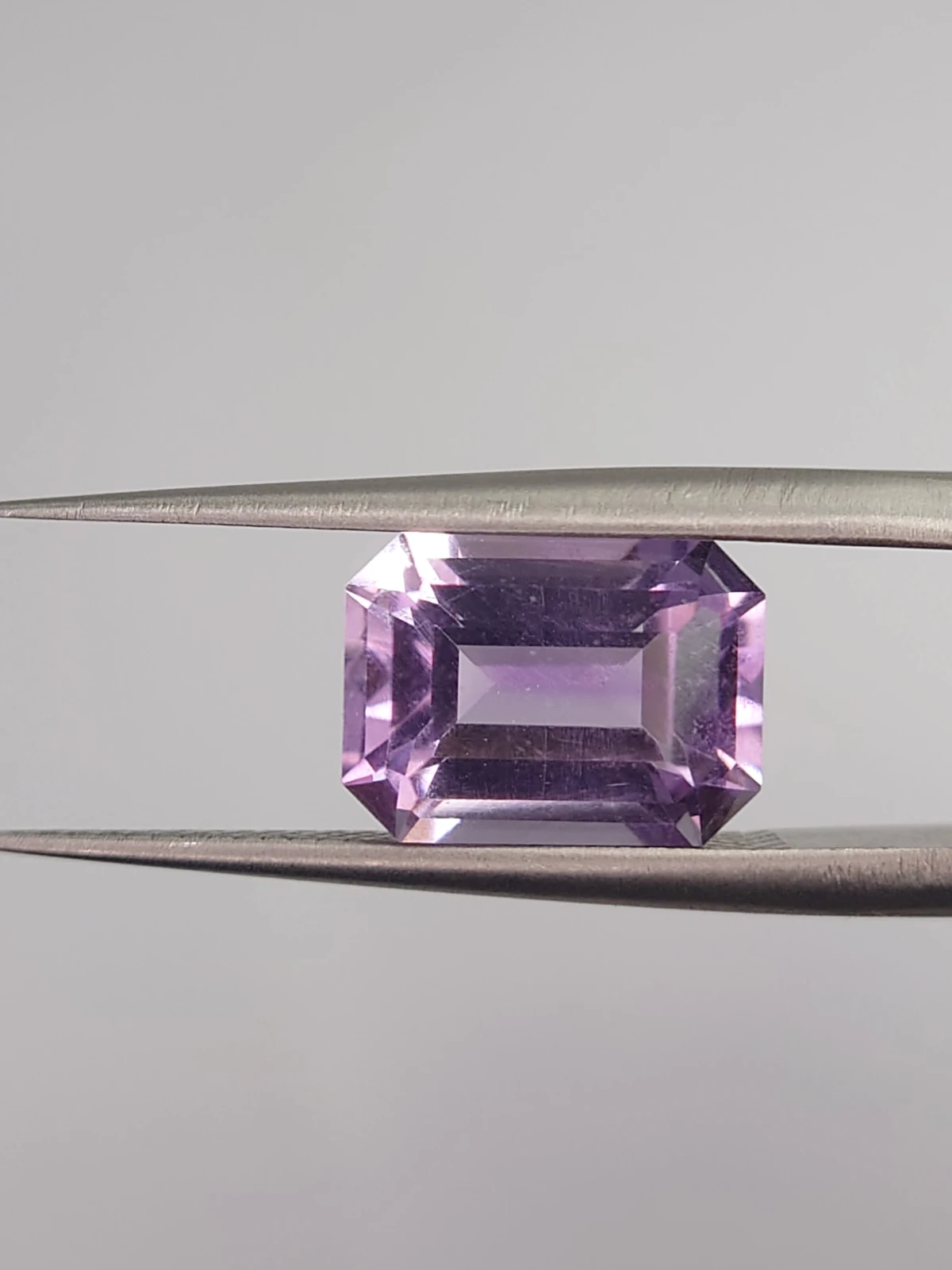 2.7ct Natural Amethyst Ascher Cut Loose From Nigeria