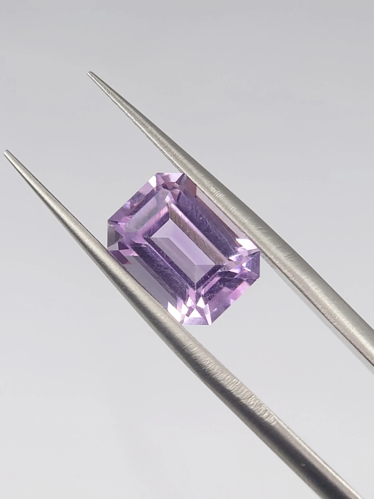 2.7ct Natural Amethyst Ascher Cut Loose From Nigeria
