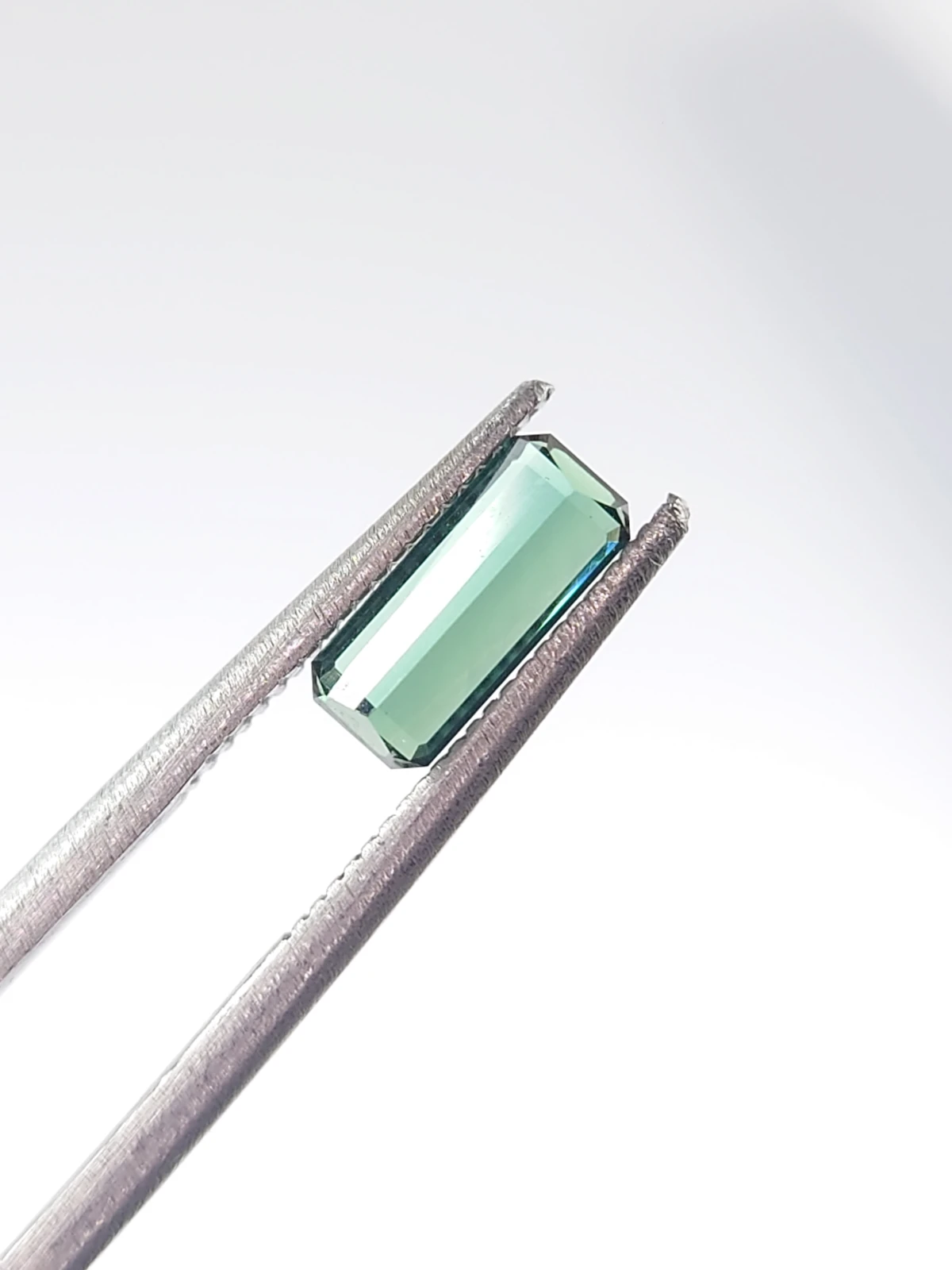 0.71ct Natural Green Tourmaline Octagon Step Cut Loose Gemstone From Afghanistan