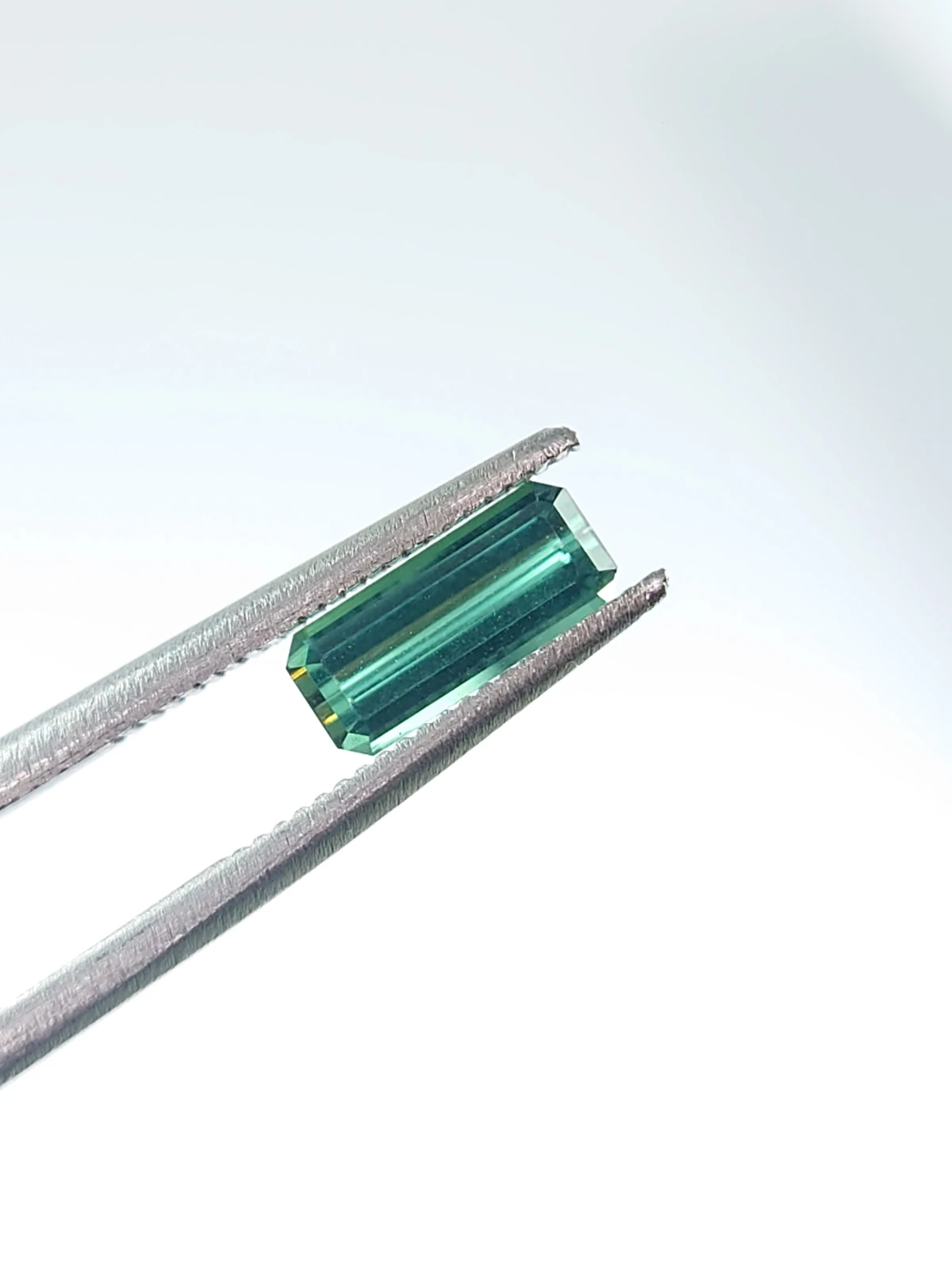 0.71ct Natural Green Tourmaline Octagon Step Cut Loose Gemstone From Afghanistan