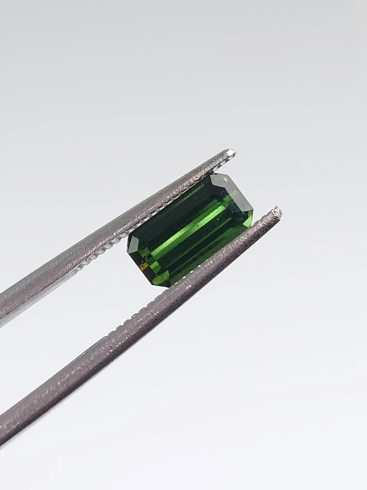 1ct Natural Lagoon Tourmaline Emerald Cut Loose Gemstone From Afghanistan