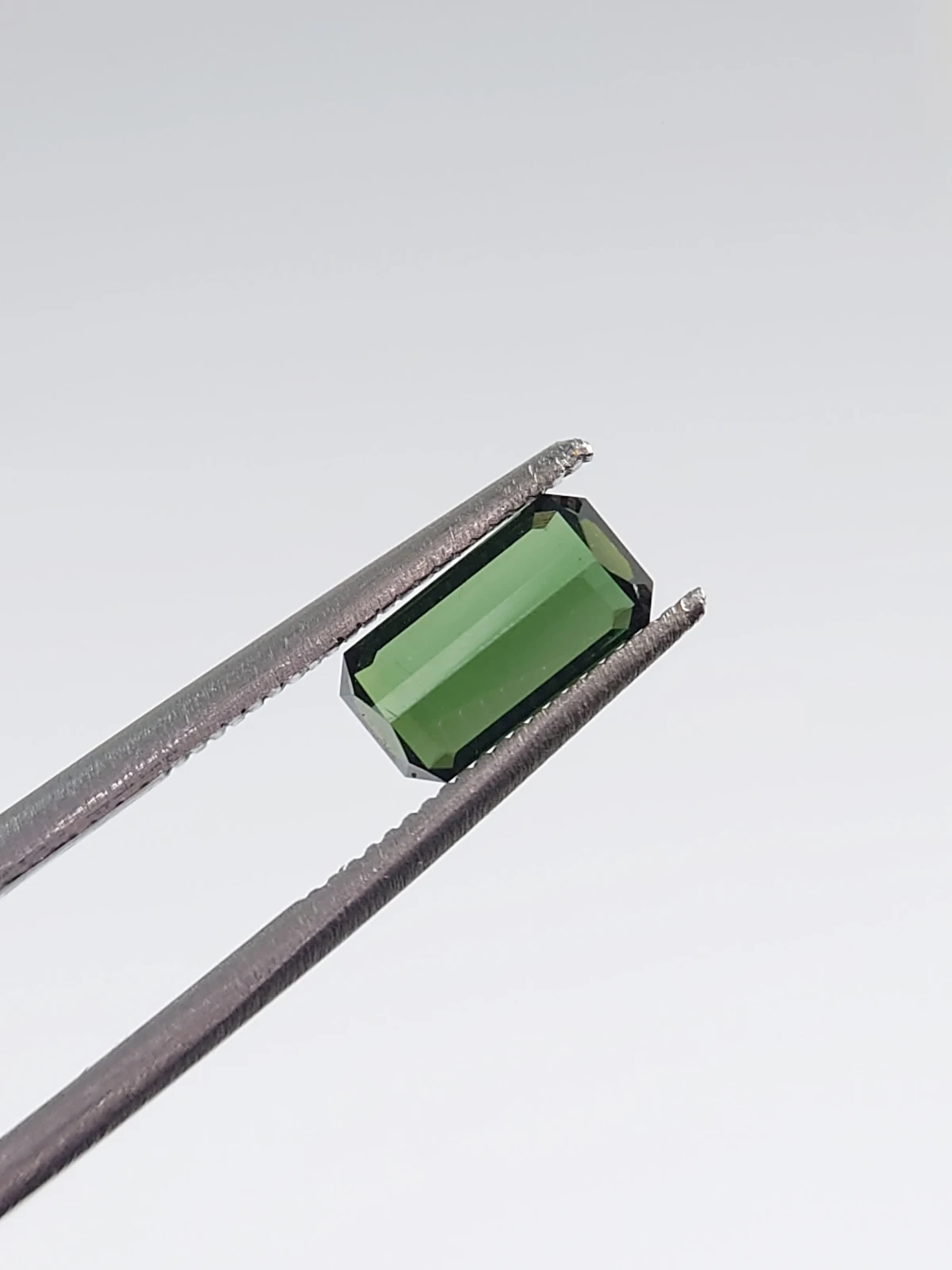 1ct Natural Lagoon Tourmaline Emerald Cut Loose Gemstone From Afghanistan