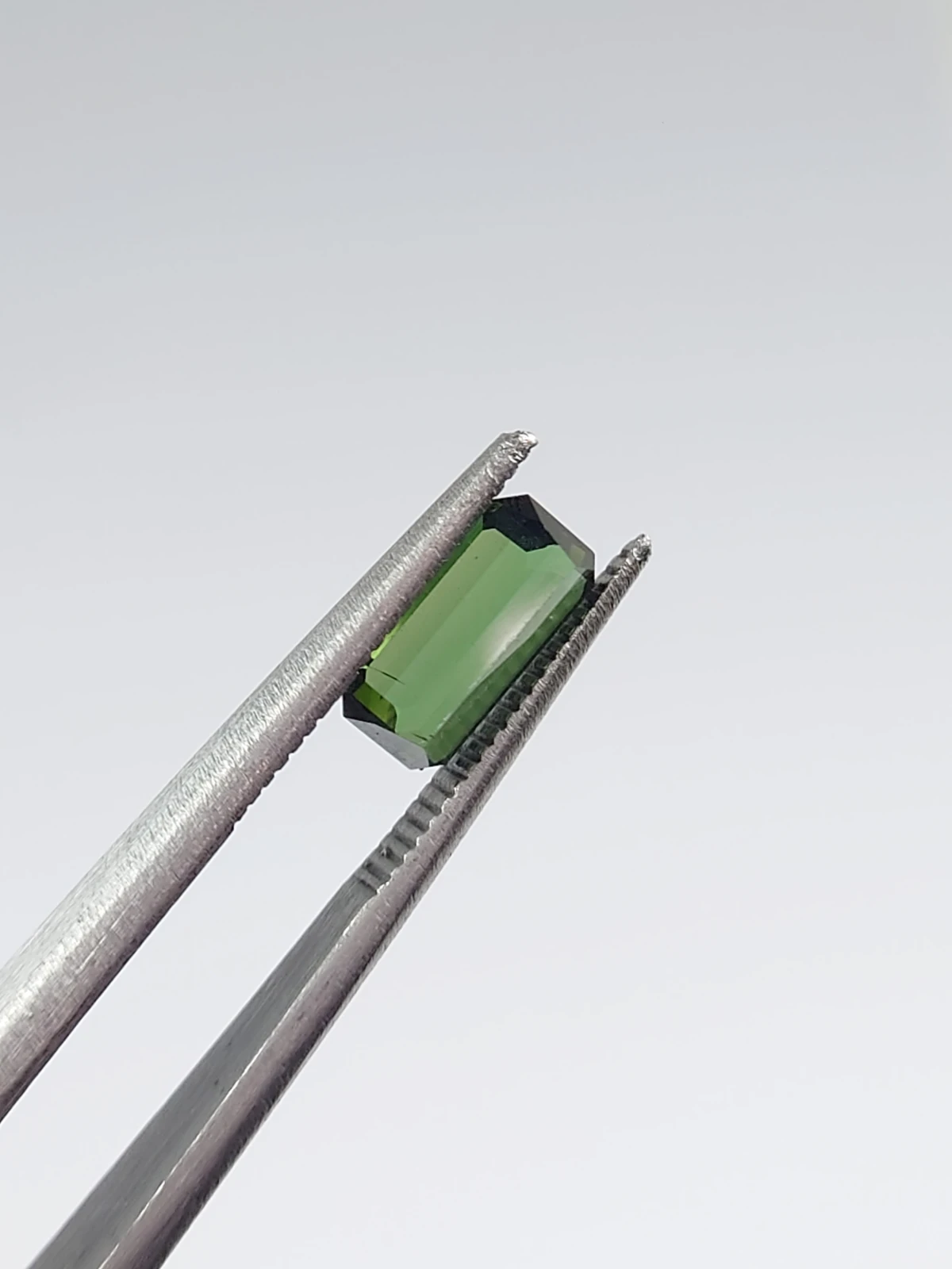 1ct Natural Lagoon Tourmaline Emerald Cut Loose Gemstone From Afghanistan