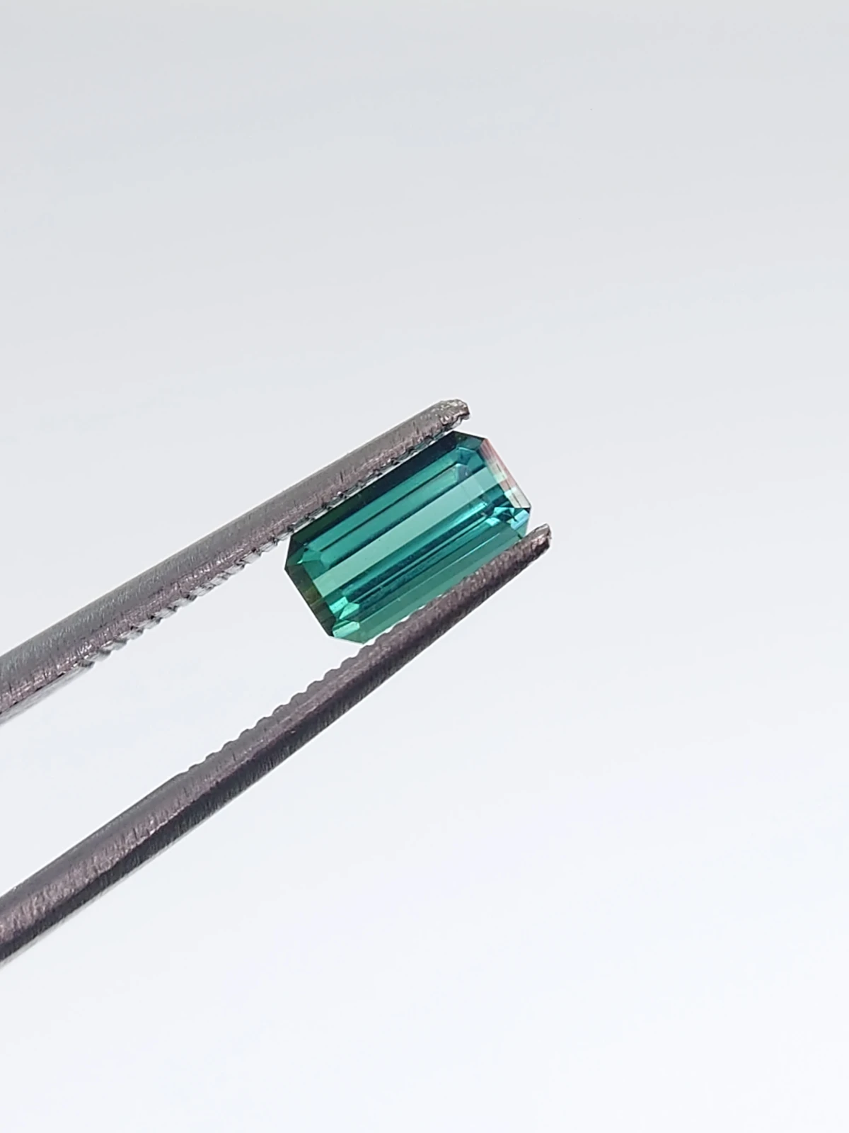 0.92ct Natural Aqua Blue Tourmaline Emerald Cut Loose Gemstone From Afghanistan