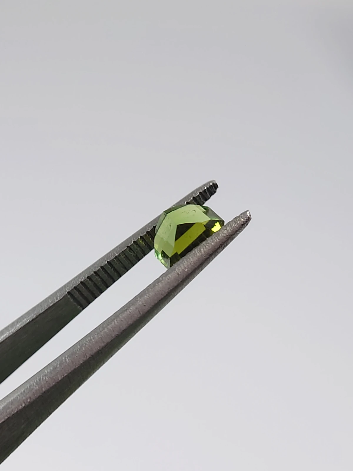 0.62ct Natural Green Tourmaline Cushion Cut Loose Gemstone From Afghanistan