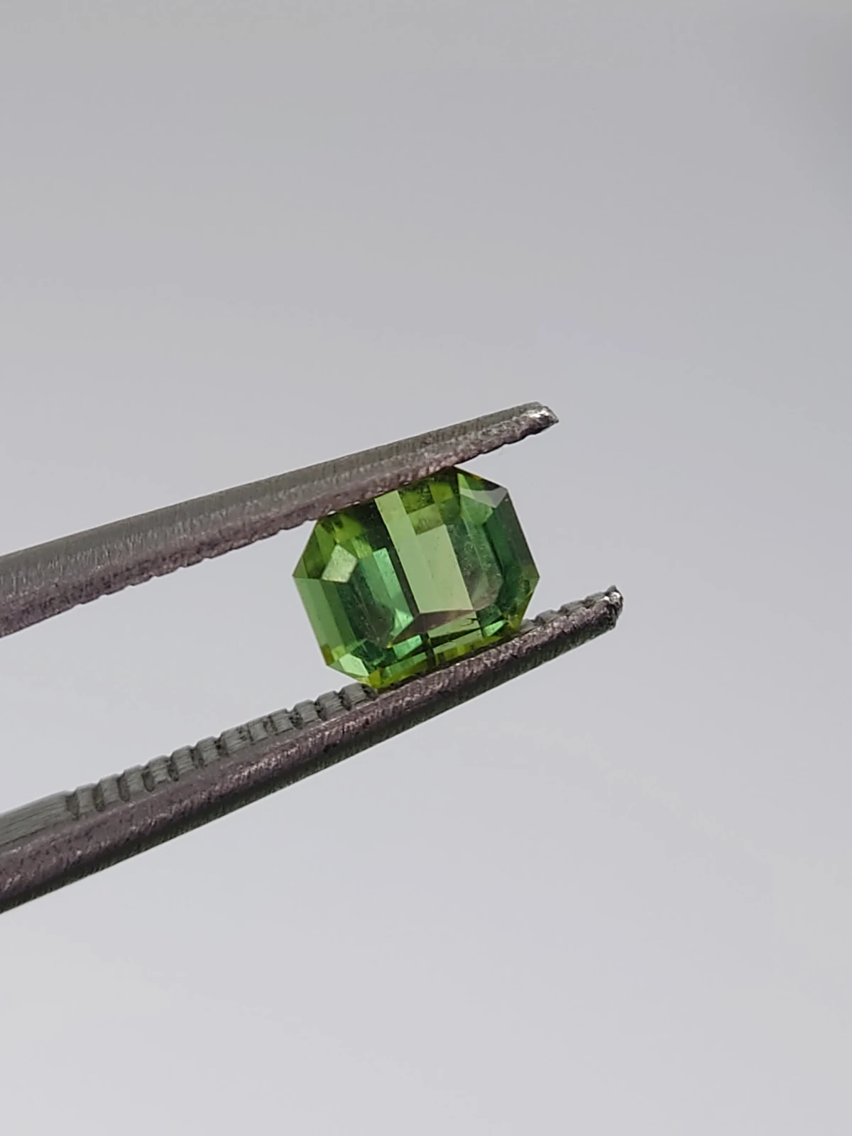 0.62ct Natural Green Tourmaline Cushion Cut Loose Gemstone From Afghanistan