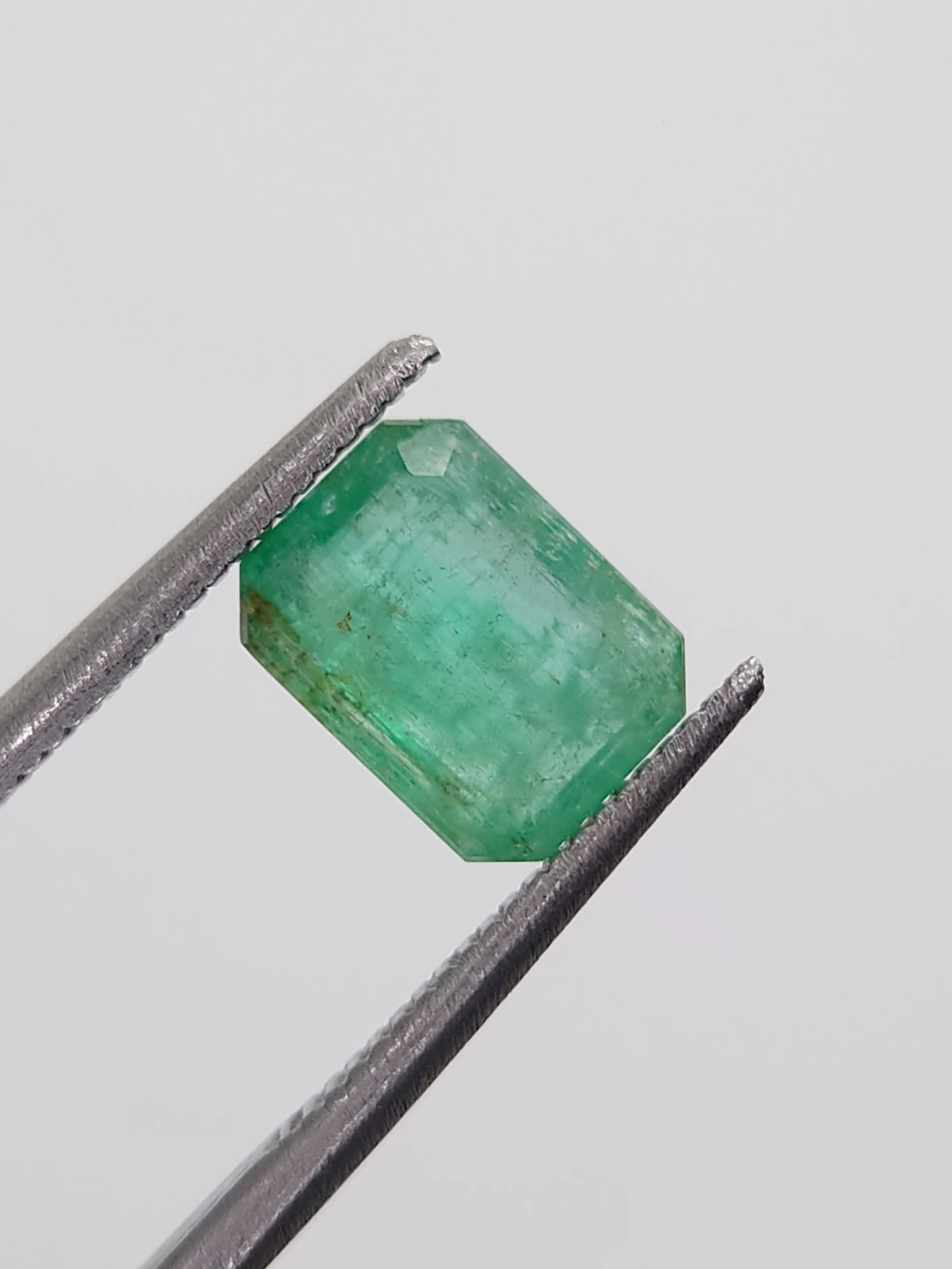1.39ct Natural Emerald Octagon Cut From Panjshir Afghanistan
