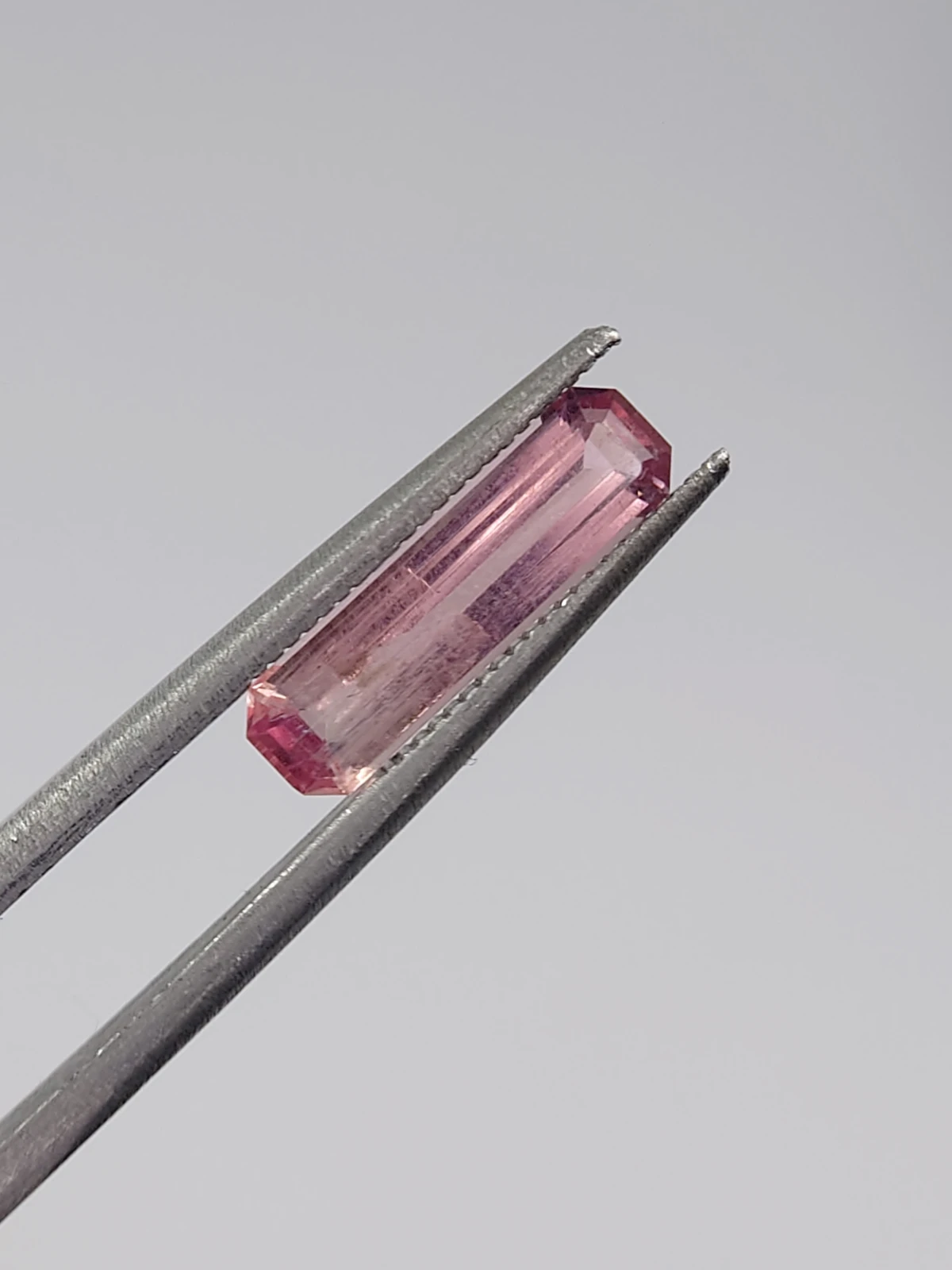 1.40ct Natural Tourmaline Emerald Cut Loose Gemstone From Afghanistan