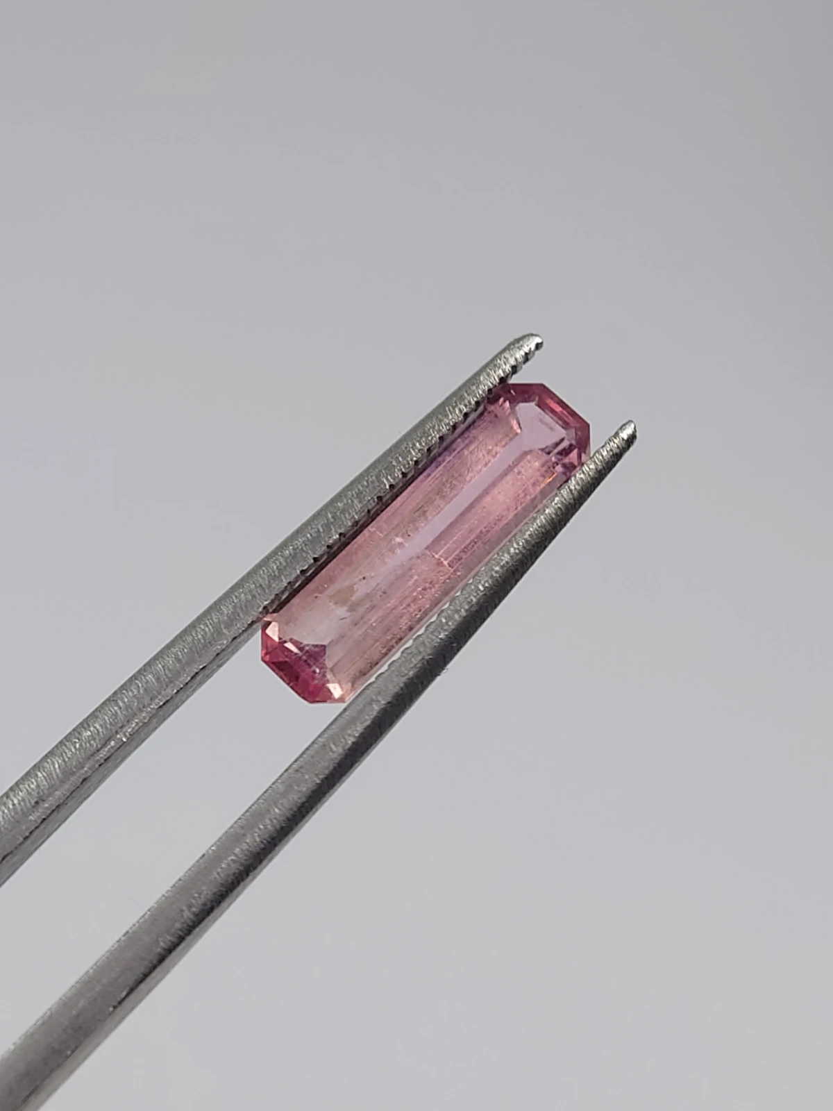 1.40ct Natural Tourmaline Emerald Cut Loose Gemstone From Afghanistan