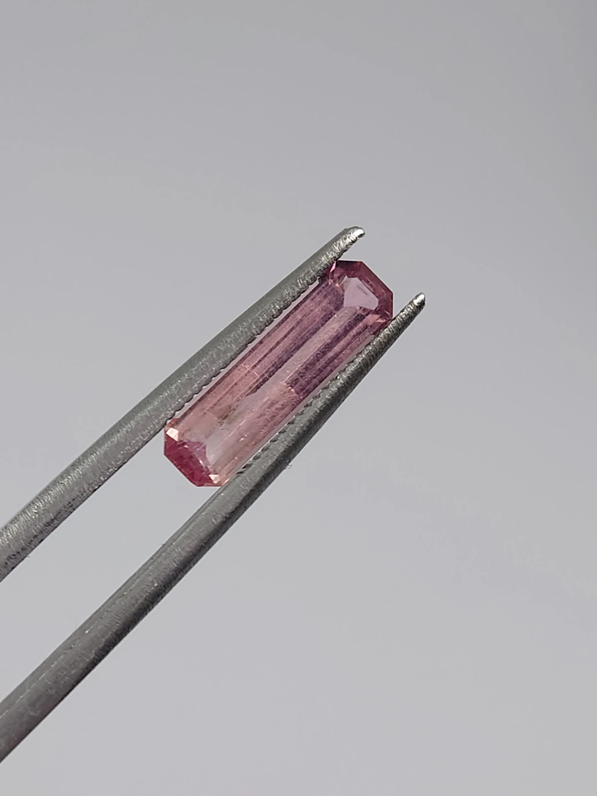 1.40ct Natural Tourmaline Emerald Cut Loose Gemstone From Afghanistan