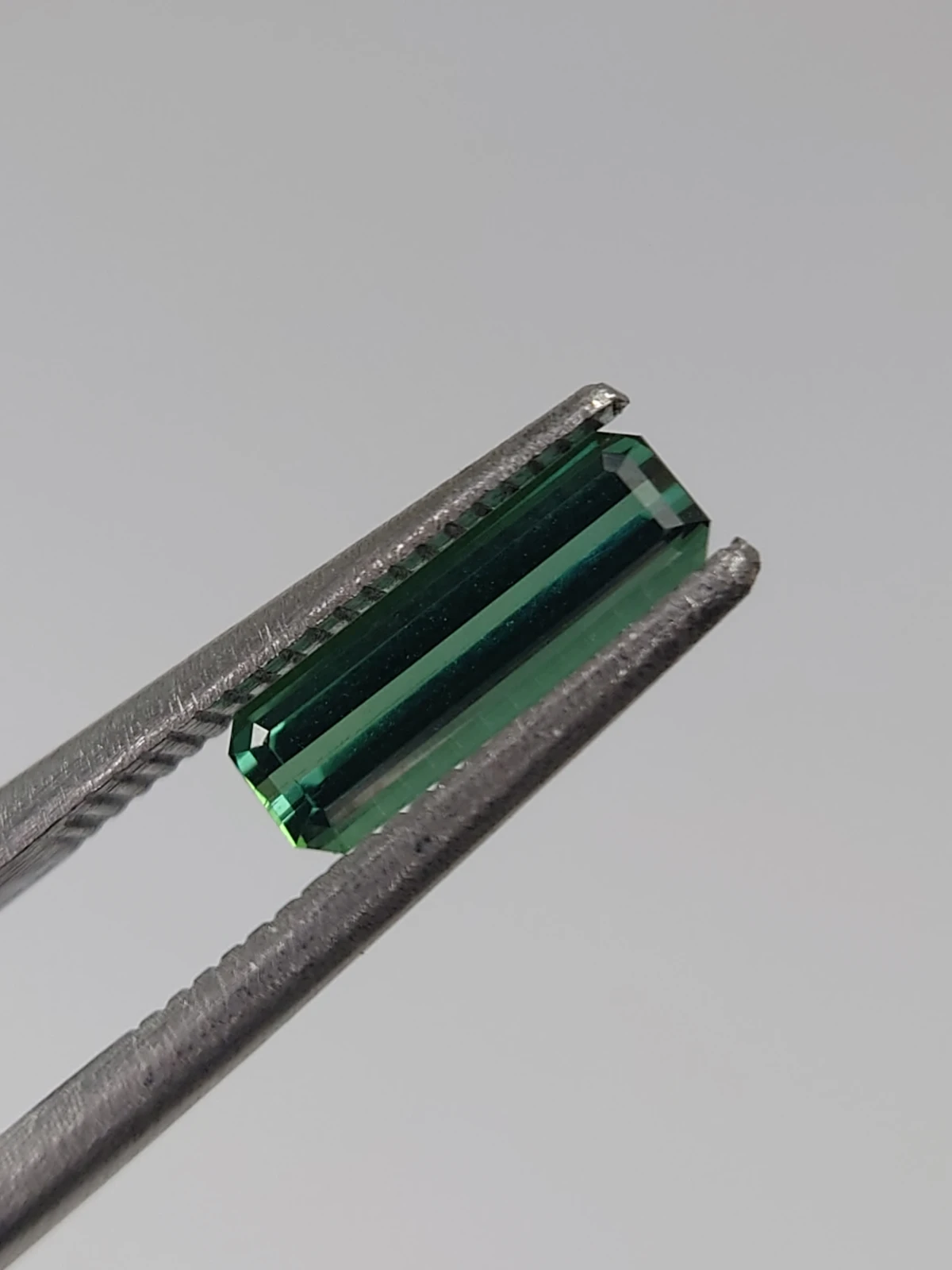 0.66ct Natural Green Tourmaline Emerald Cut Loose Gemstone From Afghanistan