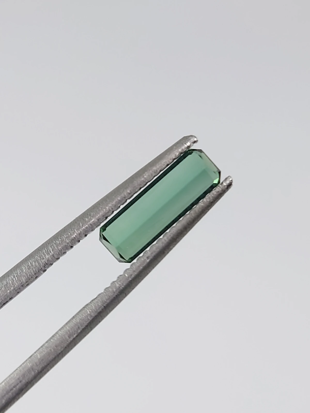 0.66ct Natural Green Tourmaline Emerald Cut Loose Gemstone From Afghanistan