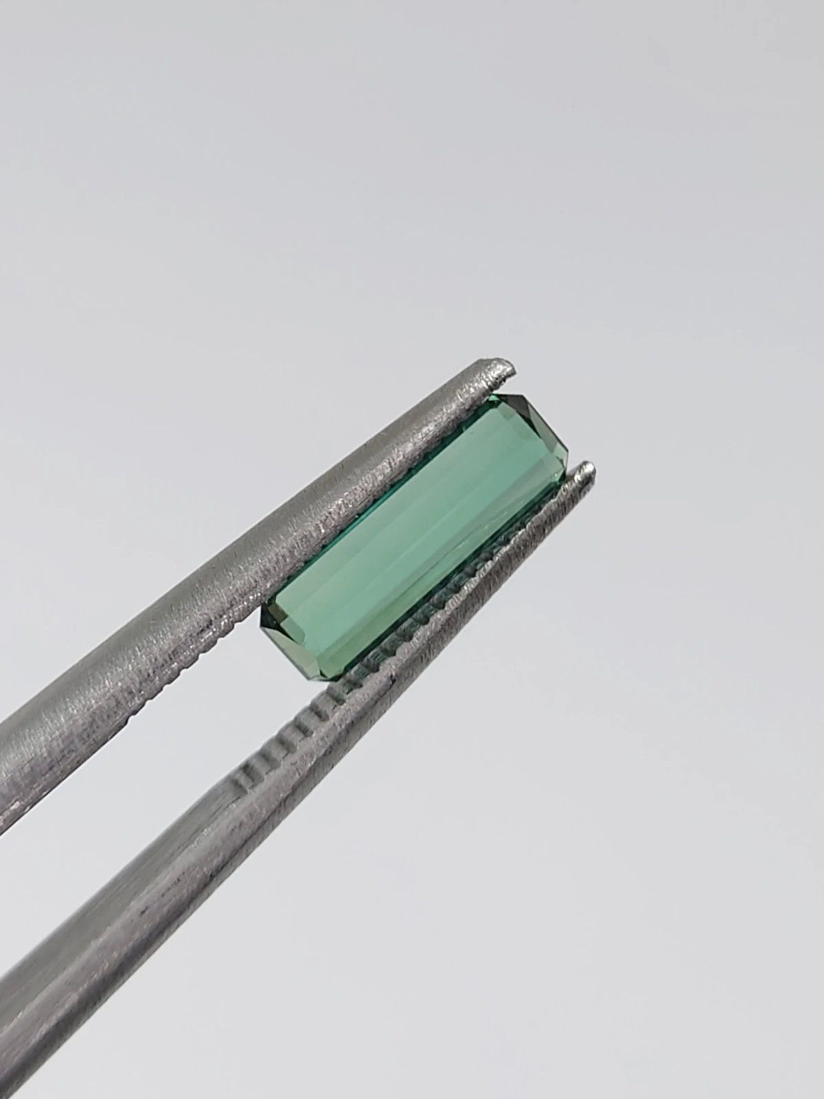 0.66ct Natural Green Tourmaline Emerald Cut Loose Gemstone From Afghanistan