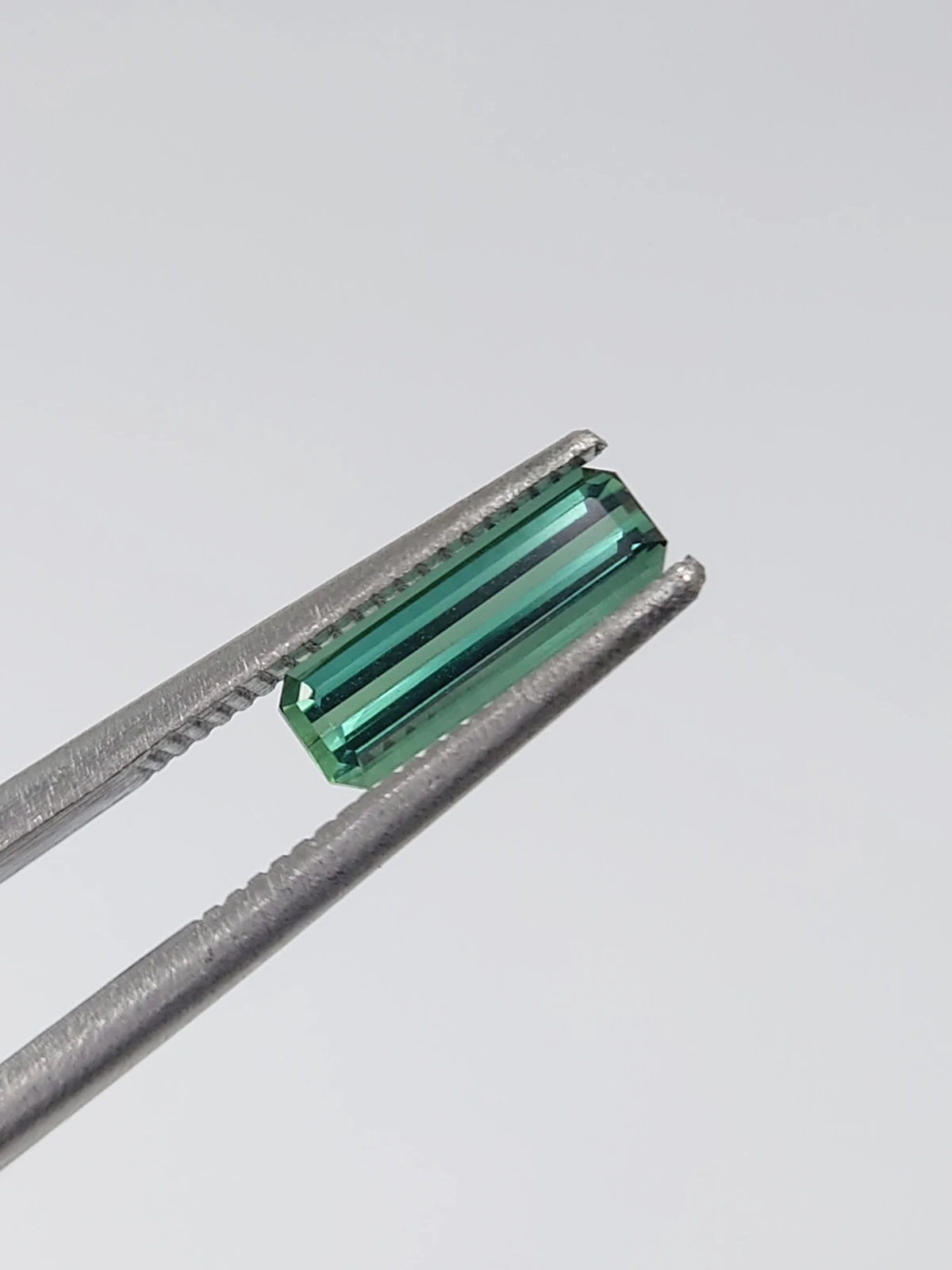 0.66ct Natural Green Tourmaline Emerald Cut Loose Gemstone From Afghanistan