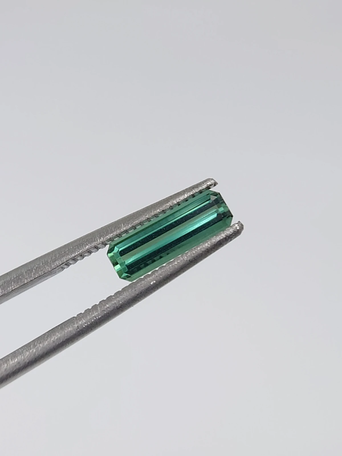 0.66ct Natural Green Tourmaline Emerald Cut Loose Gemstone From Afghanistan