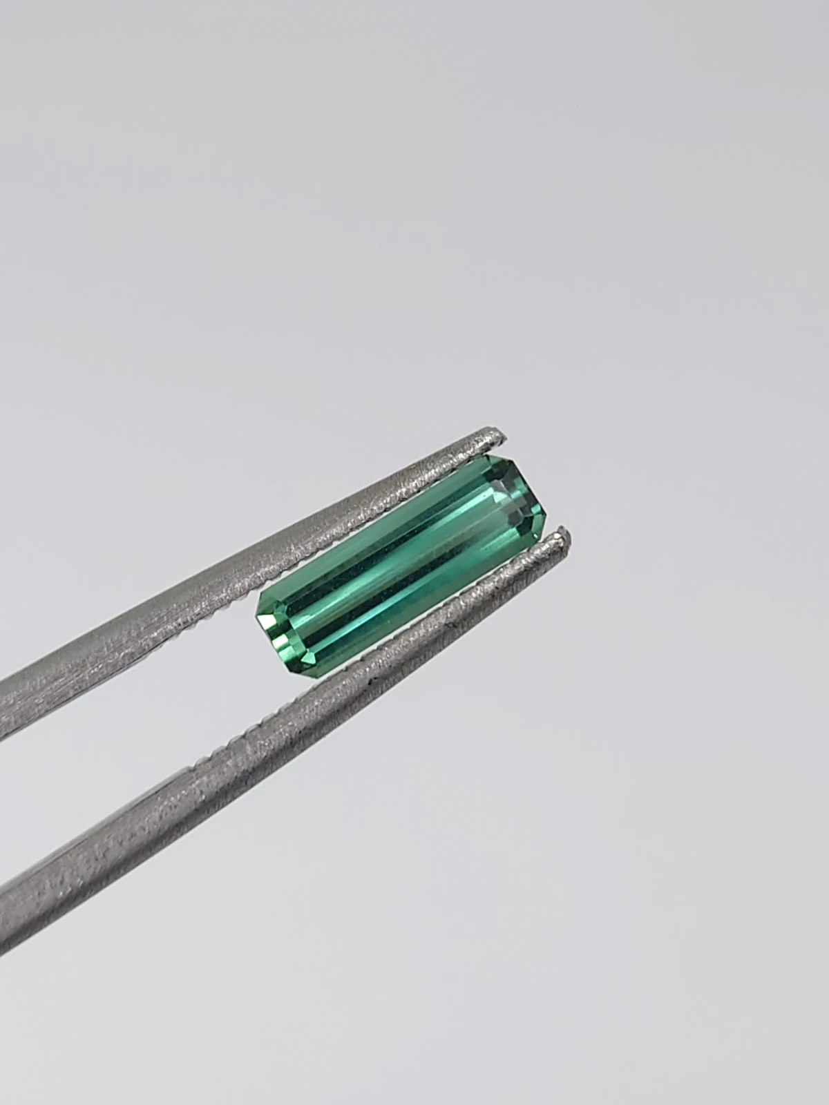 0.66ct Natural Green Tourmaline Emerald Cut Loose Gemstone From Afghanistan