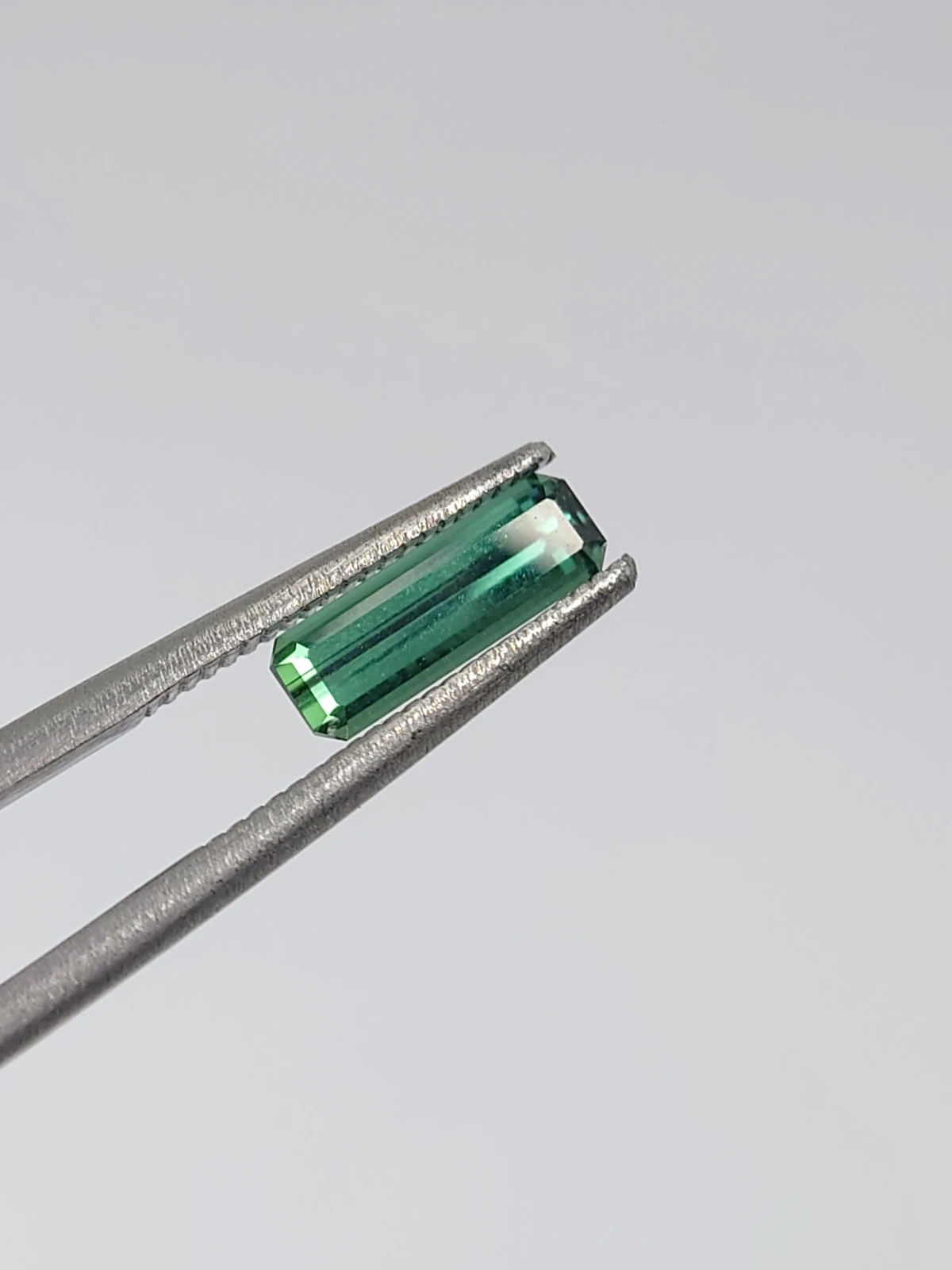 0.66ct Natural Green Tourmaline Emerald Cut Loose Gemstone From Afghanistan