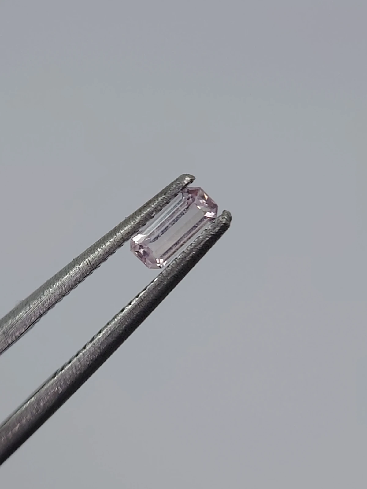 0.24ct Natural Baby Pink Tourmaline Octagon Cut Loose Gemstone From Afghanistan