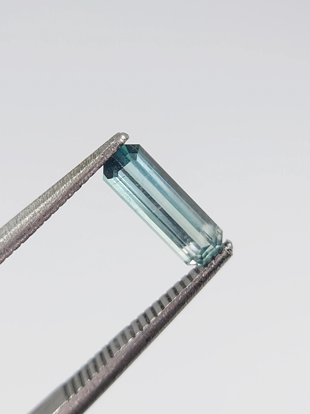 0.50ct Natural Seafoam Tourmaline Emerald Cut Loose Gemstone From Afghanistan