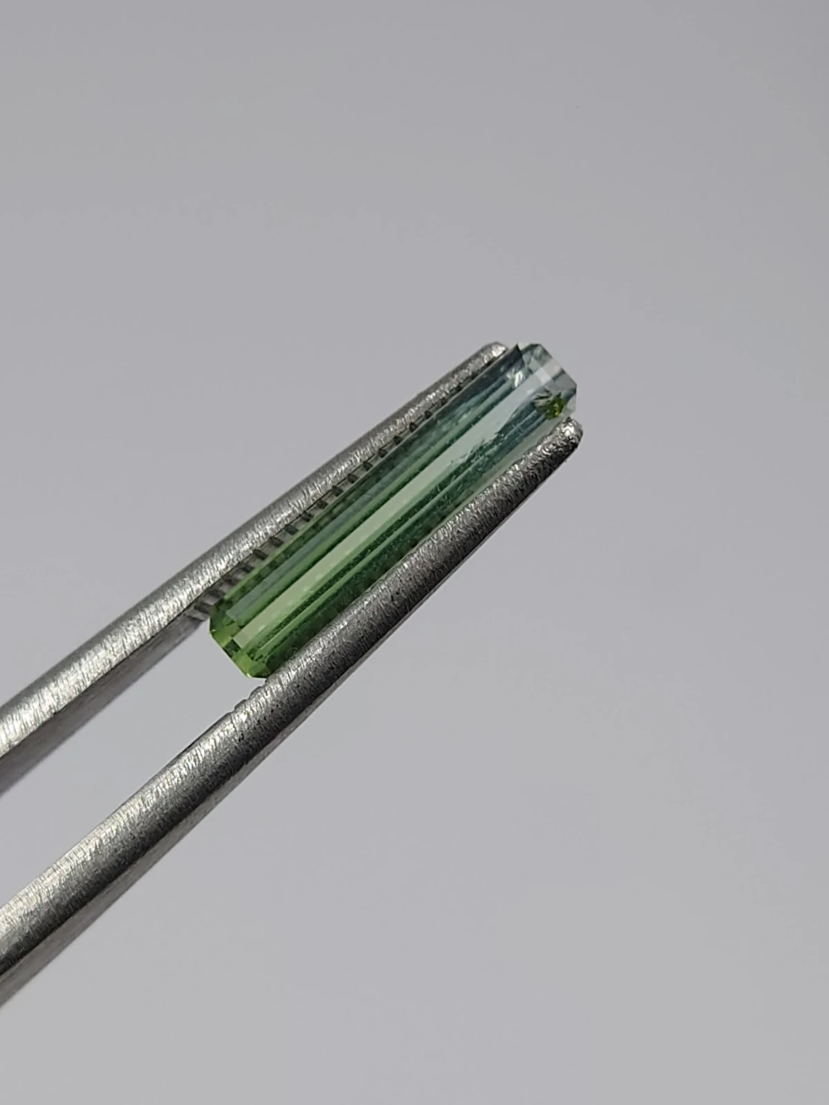 0.80ct Natural Bi-color Tourmaline Loose Gemstone From Afghanistan