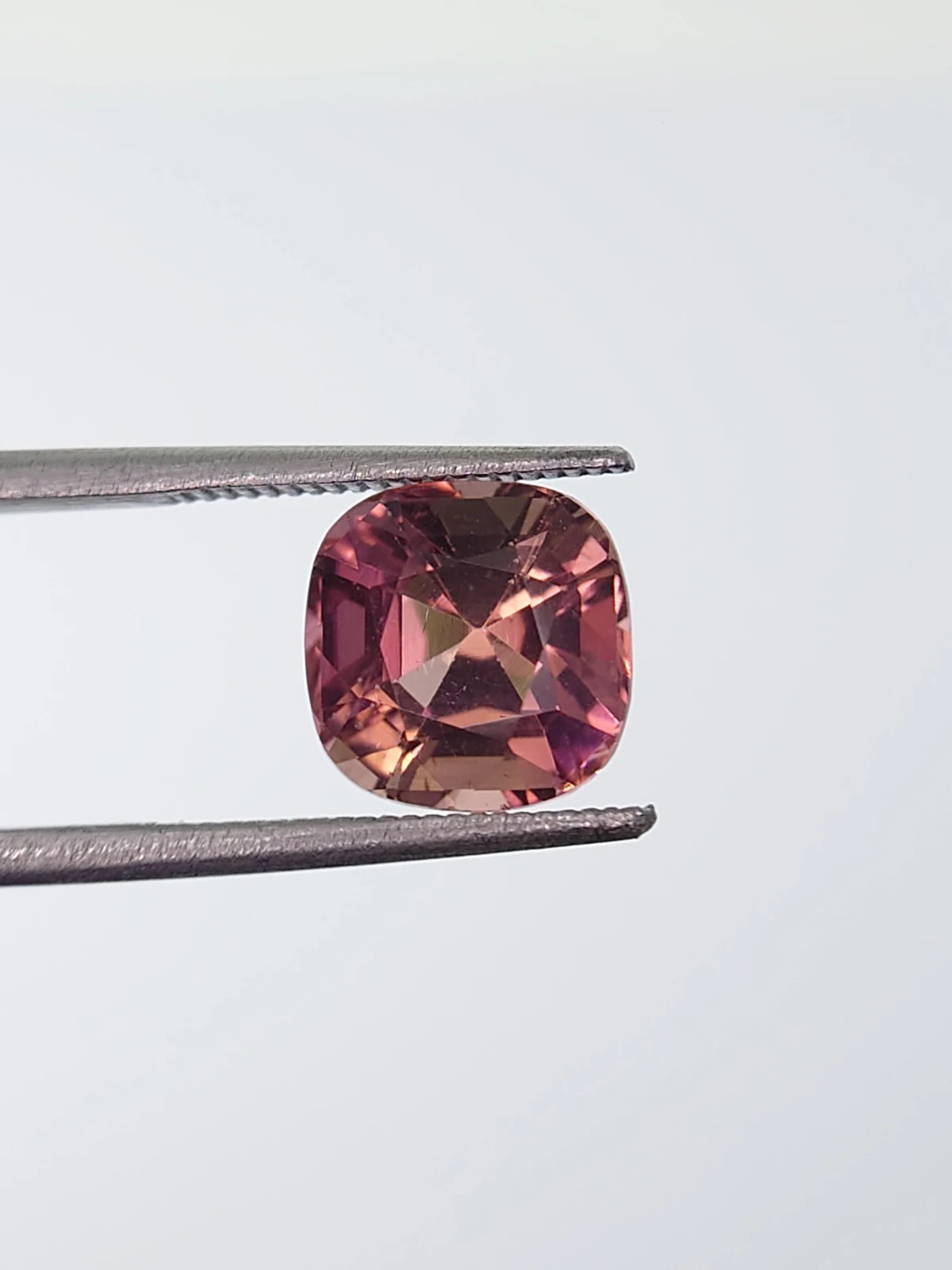 3.50ct Natural Pink Tourmaline Cushion Cut Loose Gemstone From Afghanistan