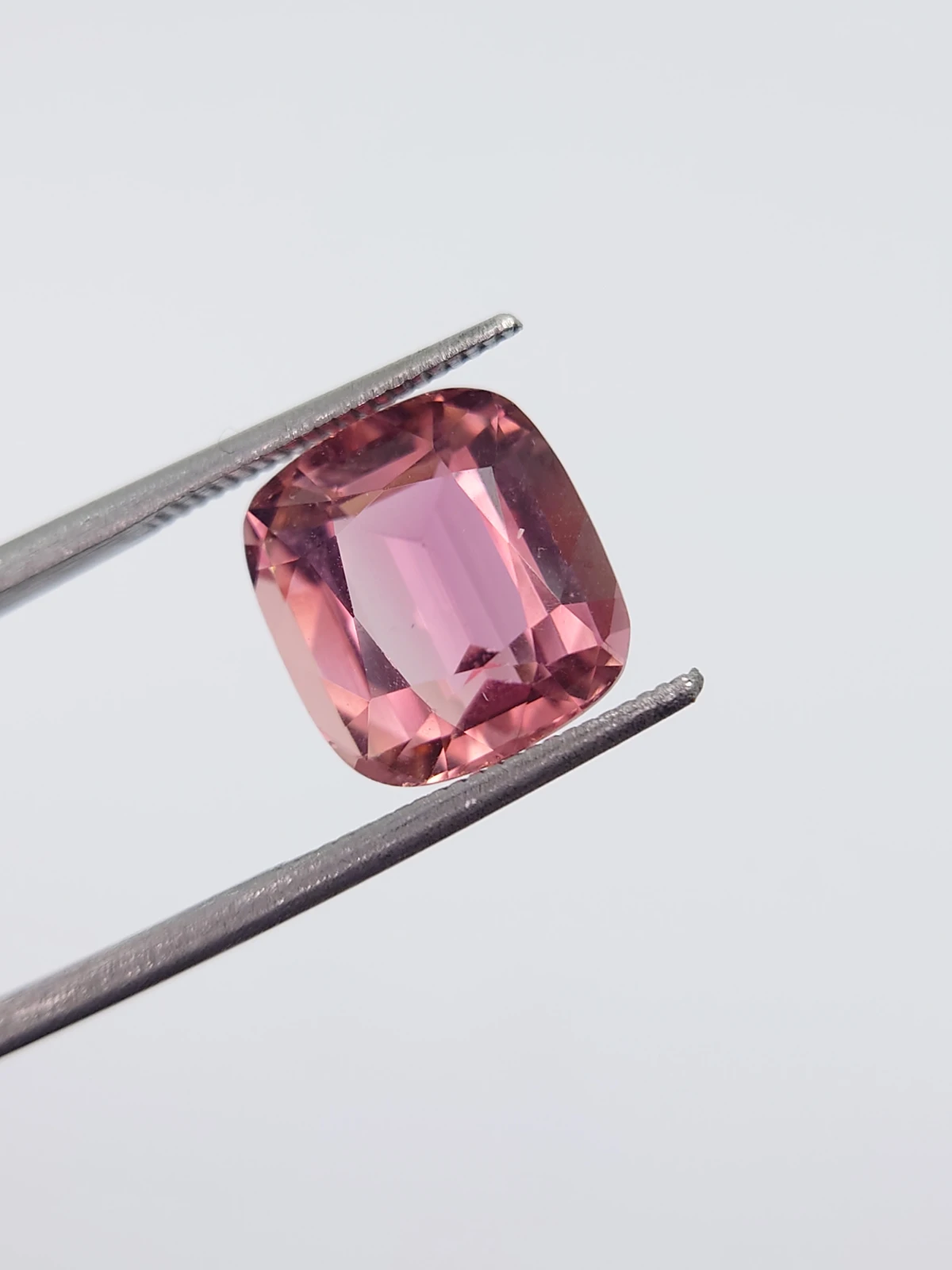 5.16ct Natural Pink Tourmaline Step Cut Loose Gemstone From Afghanistan
