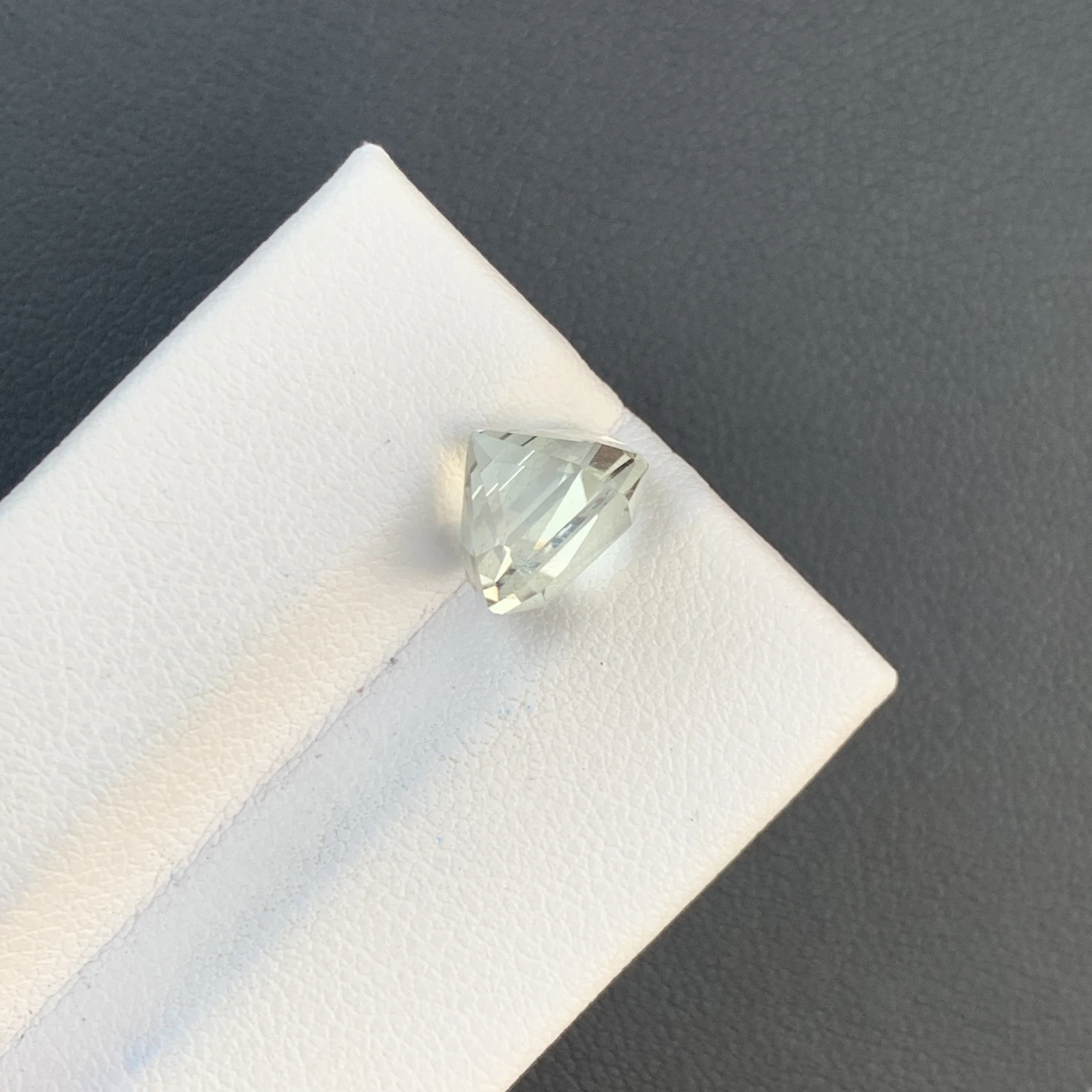 Precision Cut 3.65ct Green Prasiolite Fancy Cut Loose Gemstone