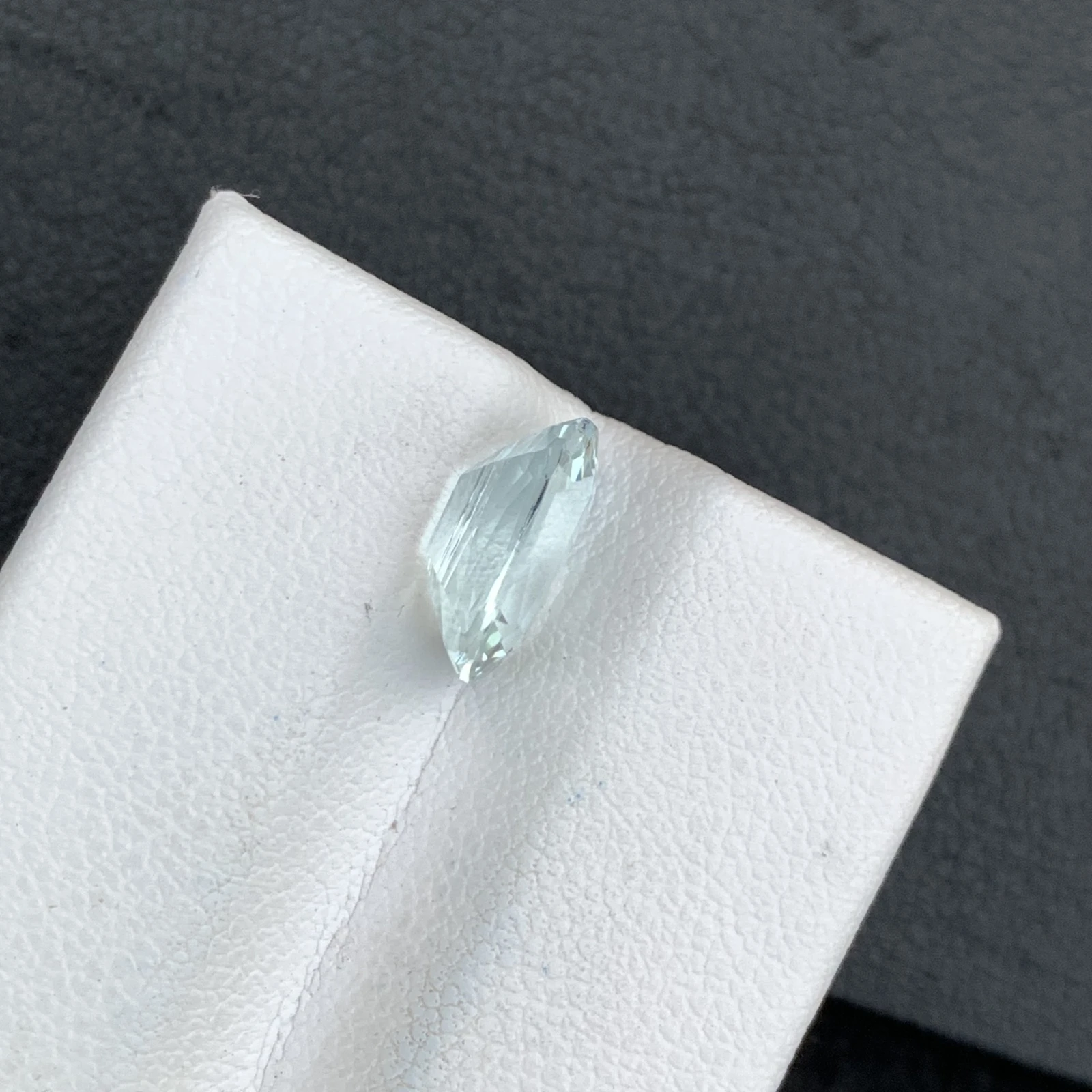 Natural Greenish Blue aquamarine 2.80 Carat Faceted Cushion Shape Loose Gemstone