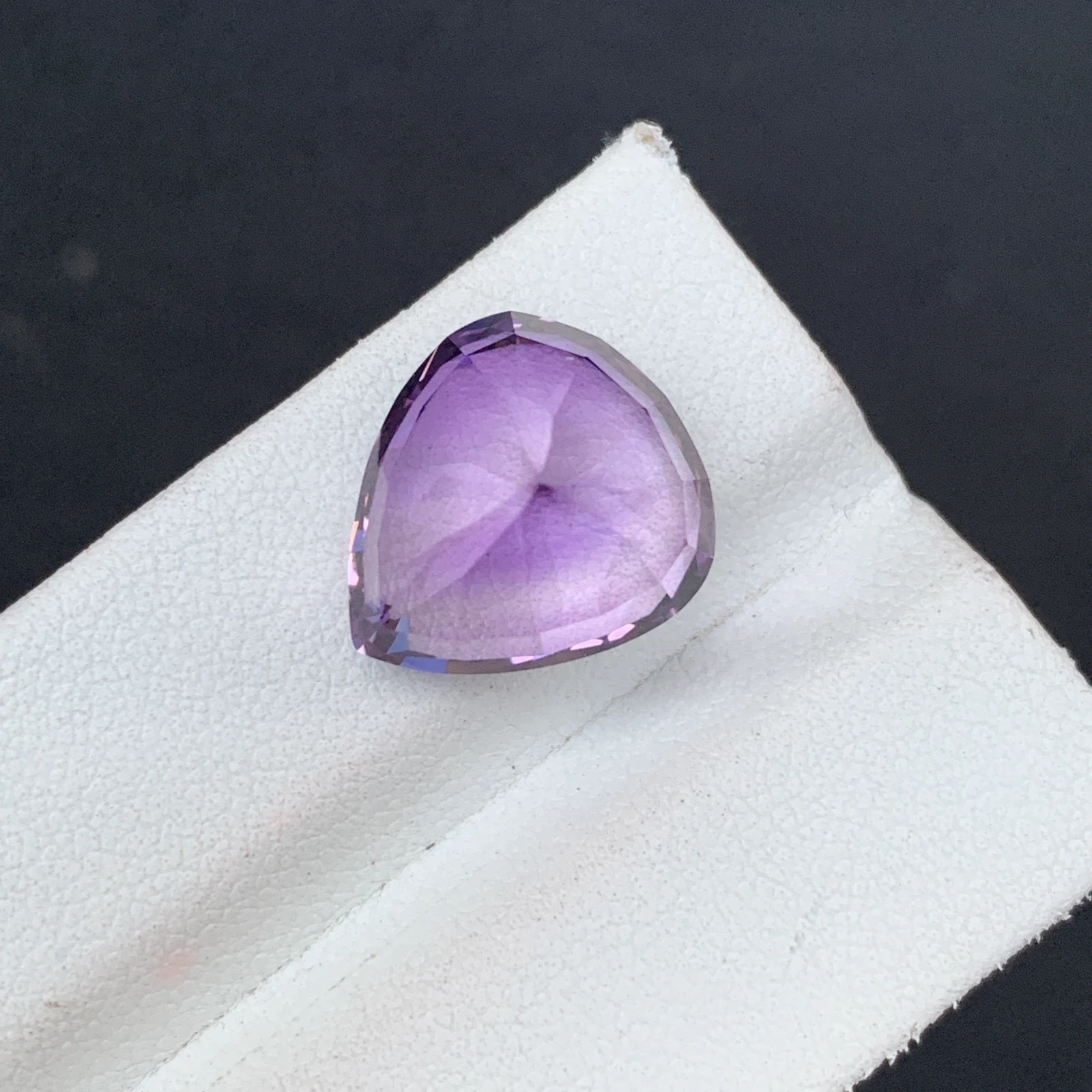 9.75 CT Natural Purple Amethyst Pear Shape Loose Gemstone