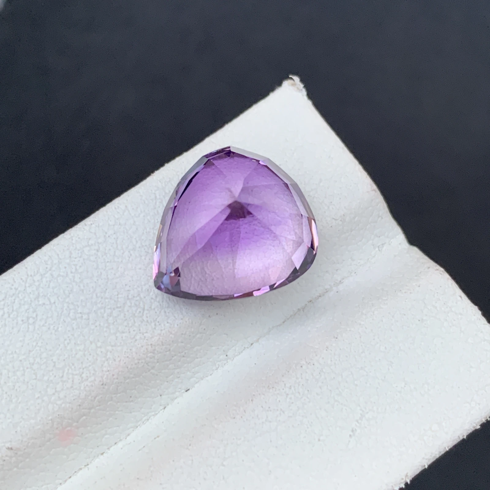 9.75 CT Natural Purple Amethyst Pear Shape Loose Gemstone