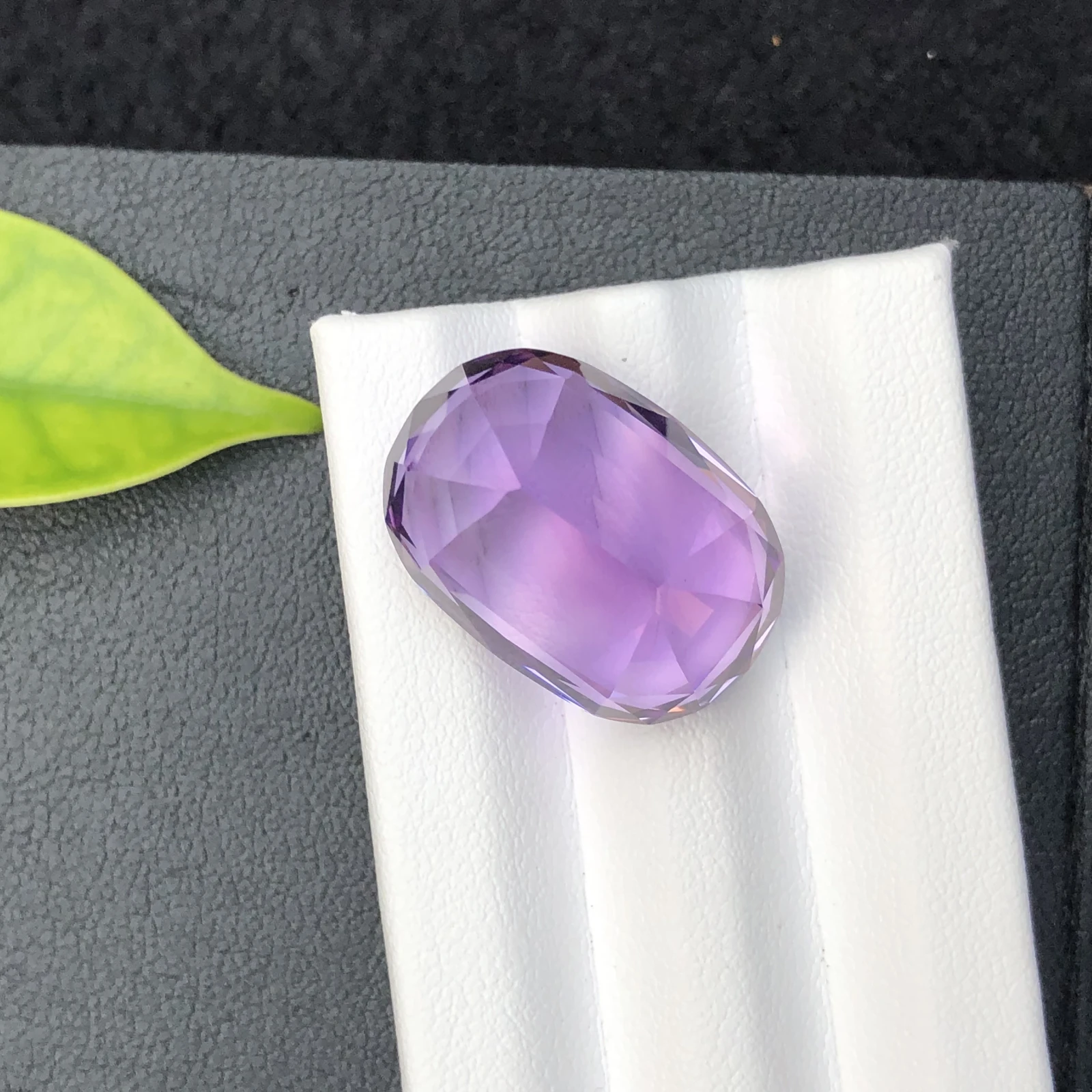 24.65 CT Natural Lavender Amethyst Oval Shape Loose Gemstone